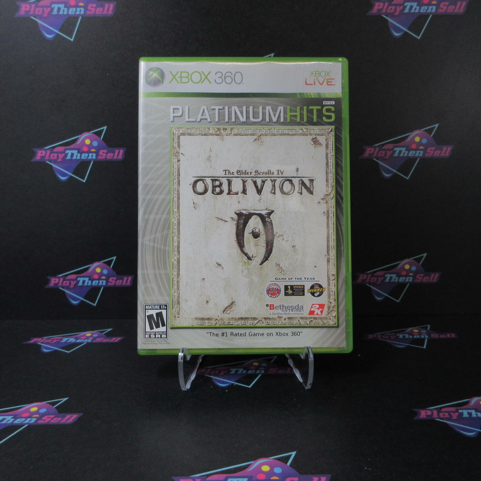 Elder Scrolls IV Oblivion PH Xbox 360 AD Complete CIB - Very Good