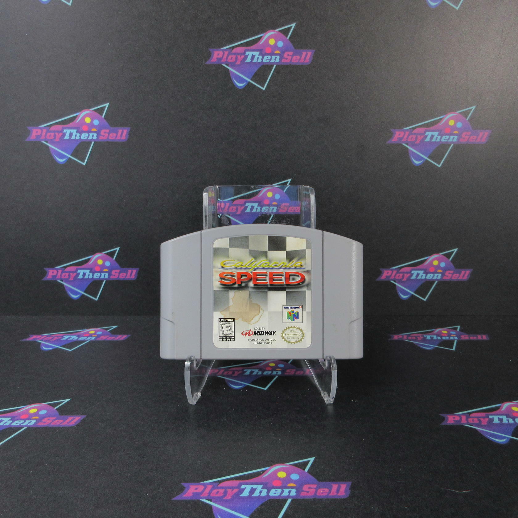 California Speed Nintendo 64 N64 Cartridge Only AD Authentic / Tested - Very Good