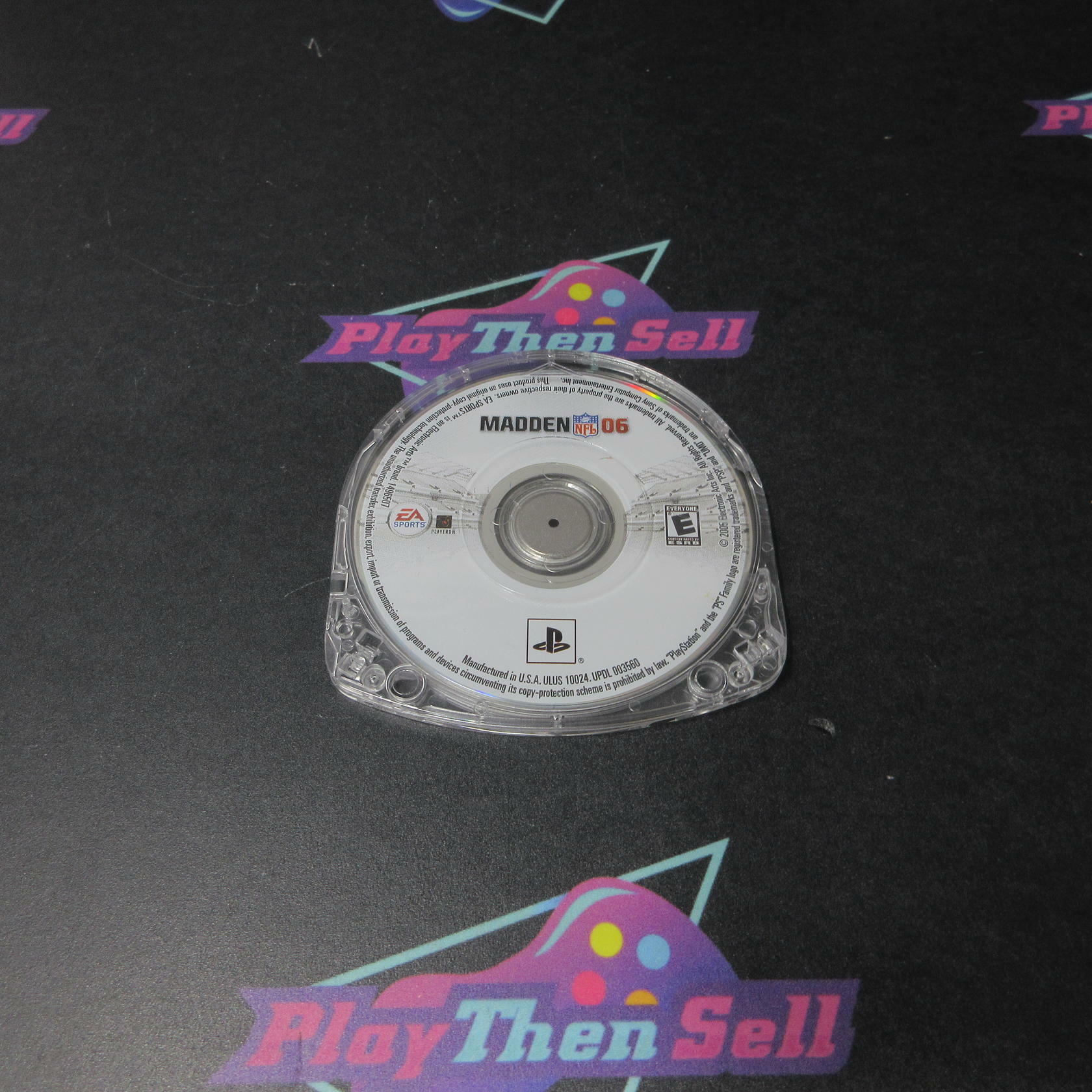 Madden NFL 06 Sony PSP Clear UMD Disc Only - Very Good