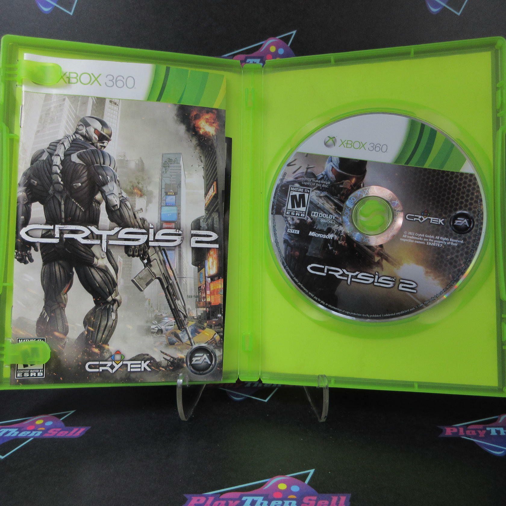 Crysis 2 Xbox 360 AD Complete CIB - Very Good