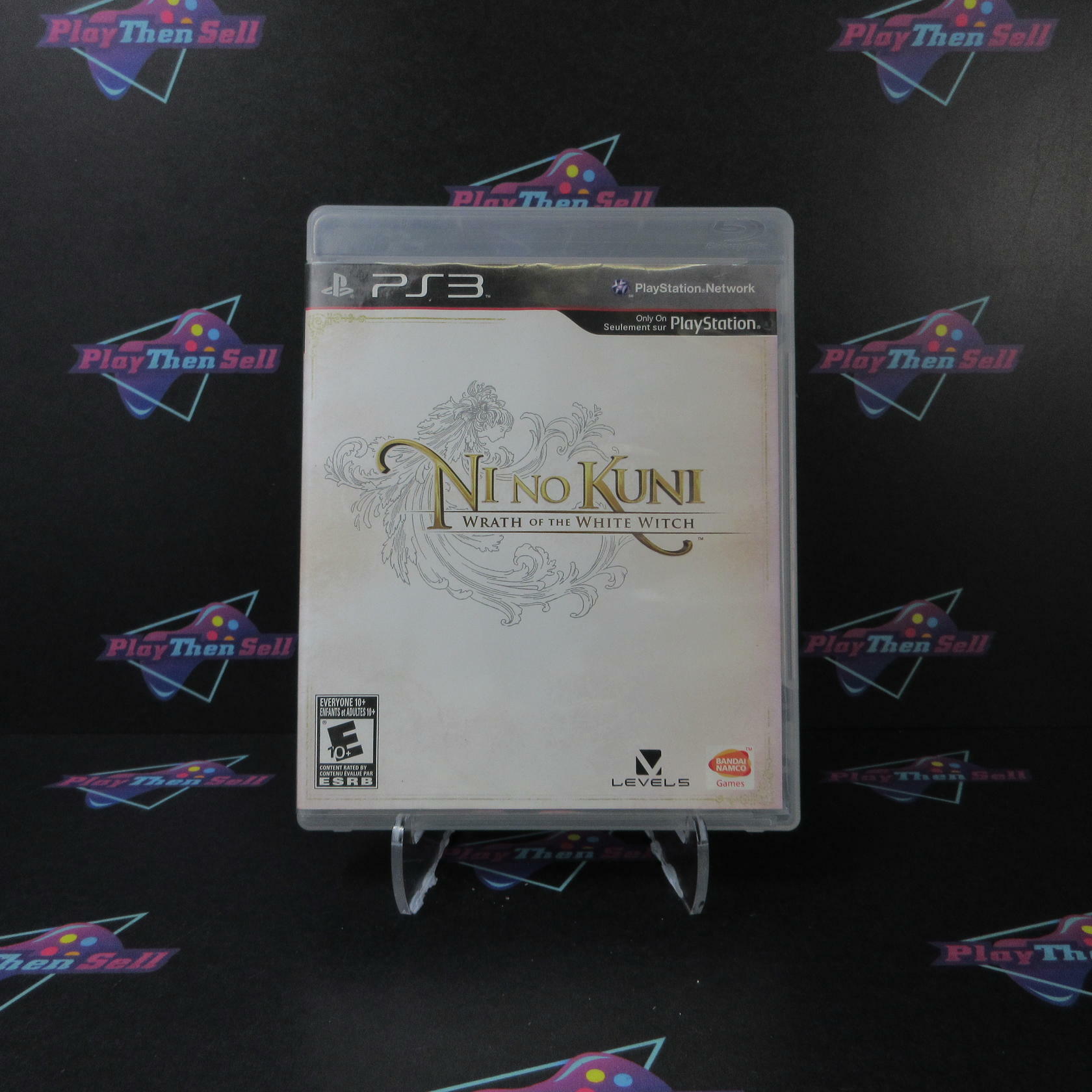 Ni No Kuni Wrath of the White Witch PS3 PlayStation 3 AD/MD Complete CIB - Very Good