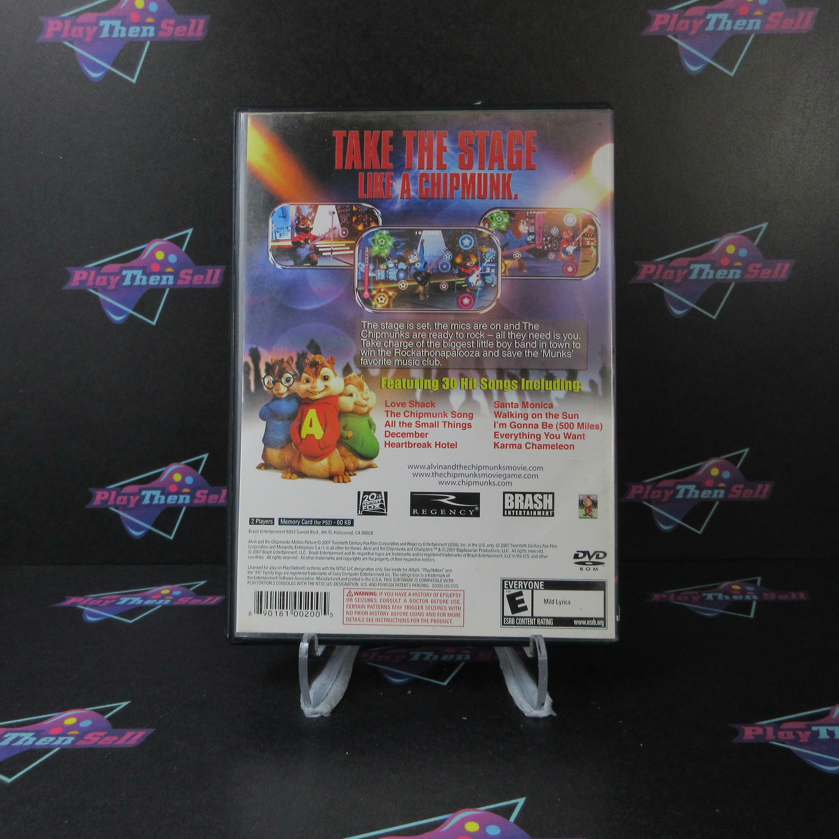 Alvin and the Chipmunks PS2 PlayStation 2 - Very Good