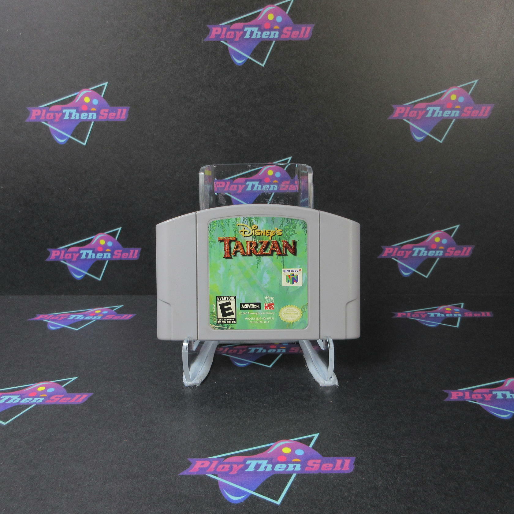 Tarzan N64 Nintendo 64 Cartridge Only Authentic / Tested - Very Good