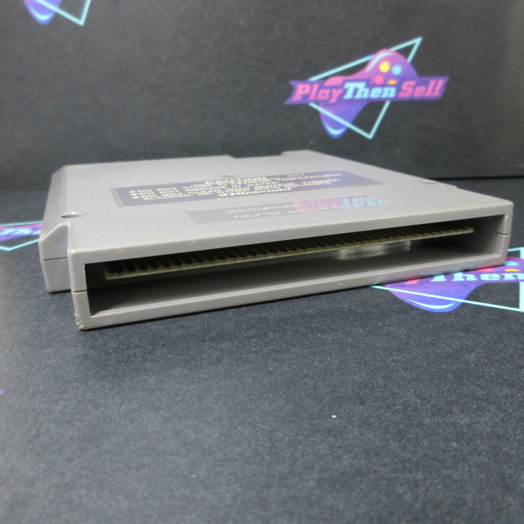 T & C Surf Designs Wood & Water Rage NES AD Nintendo Cart Only Authentic - Very Good