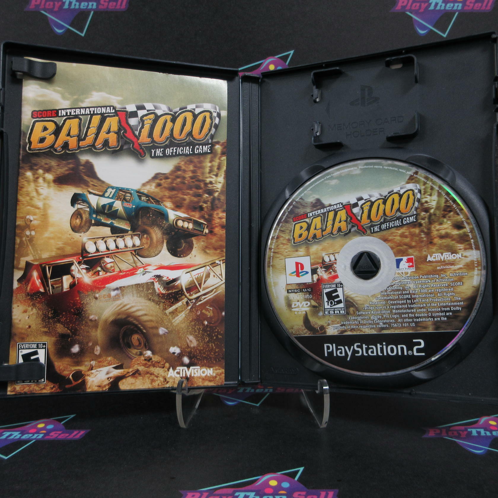 Score International BAJA 1000 PlayStation 2 AD/DD - Very Good