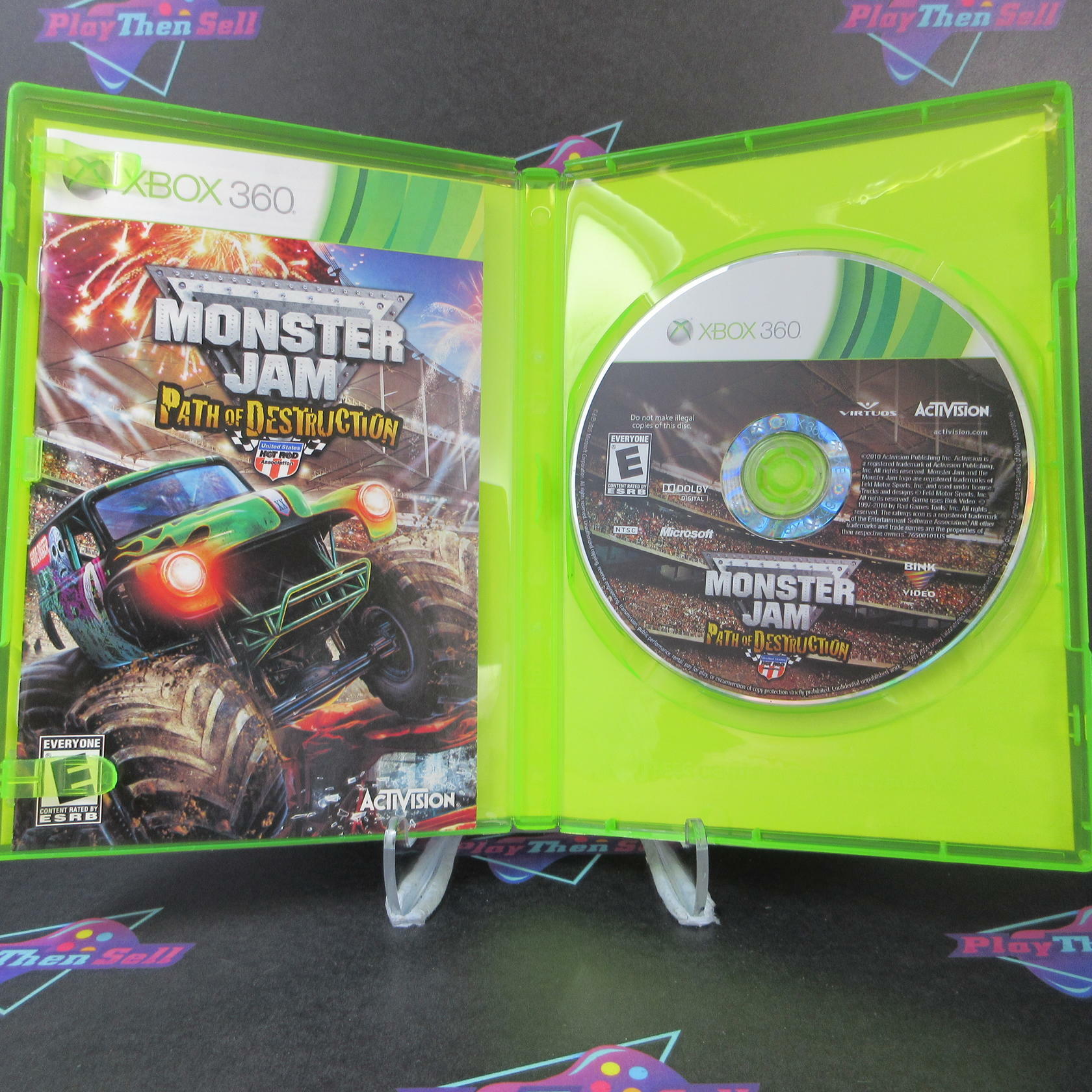 Monster Jam 3: Path of Destruction - Xbox 360 - Like New