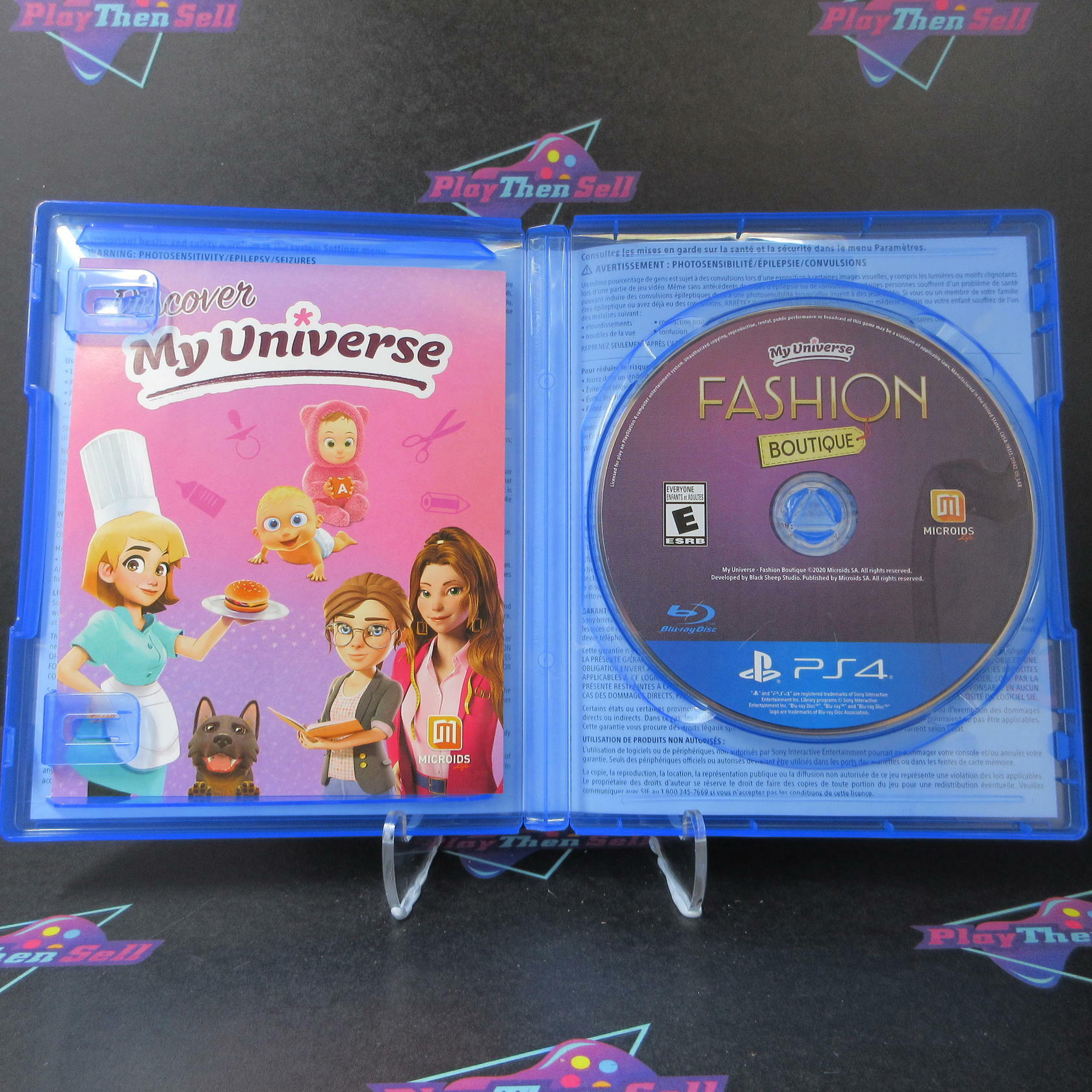 My Universe Fashion Boutique PS4 PlayStation 4 DD Complete CIB - Very Good
