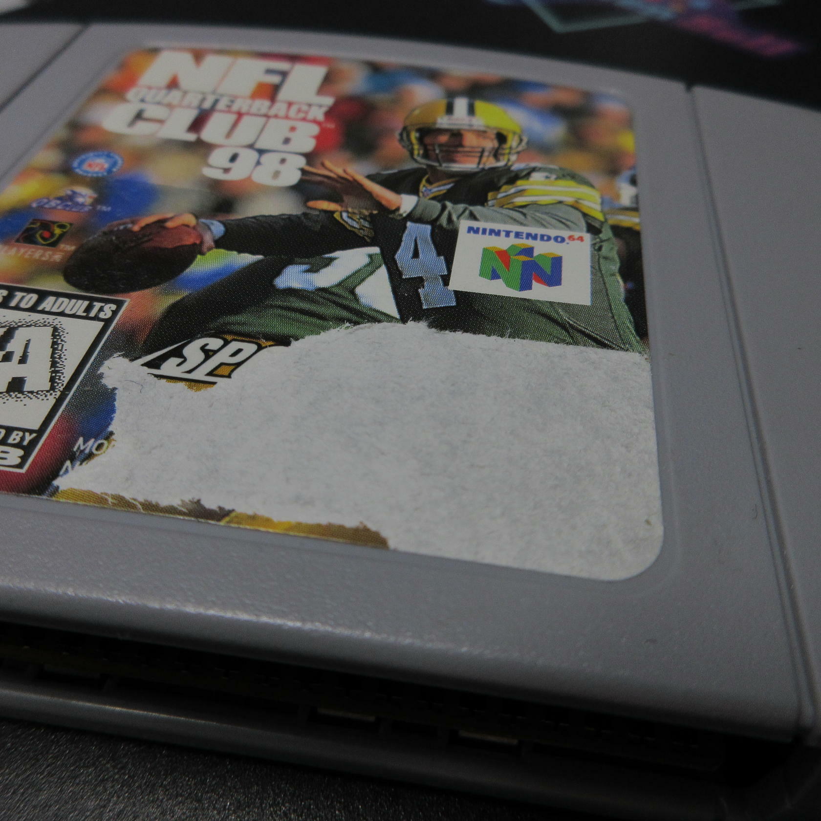NFL Quarterback Club 98 Nintendo 64 Cartridge Only AD - Very Good