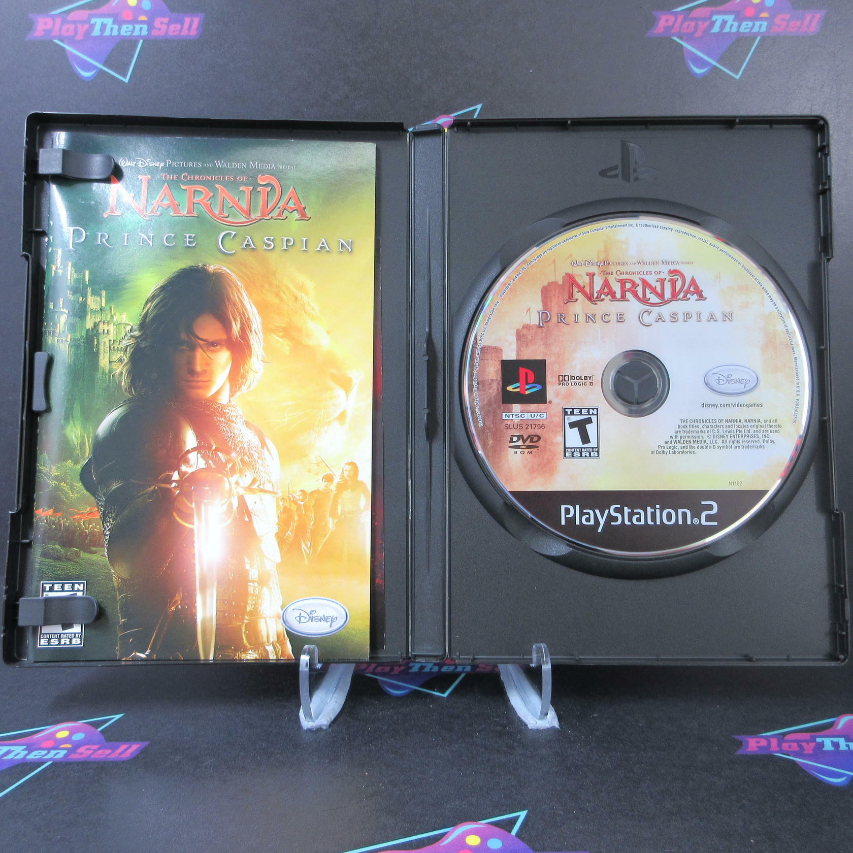 The Chronicles of Narnia Prince Caspian PS2 PlayStation 2 + Reg Card - Like New