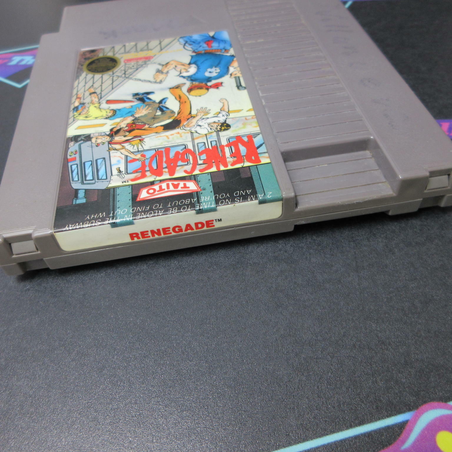 Renegade NES Cartridge Only AD Authentic / Tested - Very Good