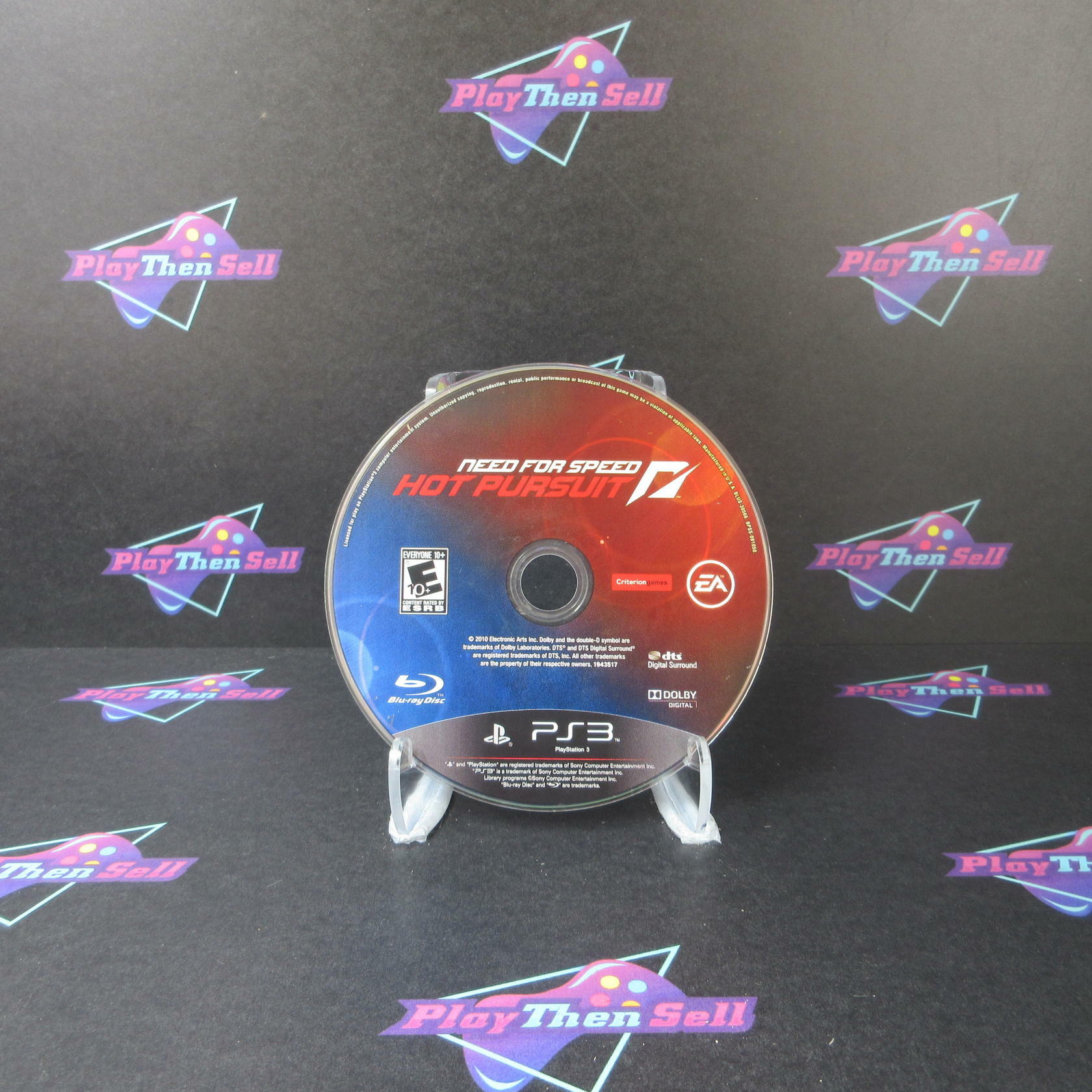 Need for Speed Hot Pursuit PS3 PlayStation 3 Disc Only - Very Good