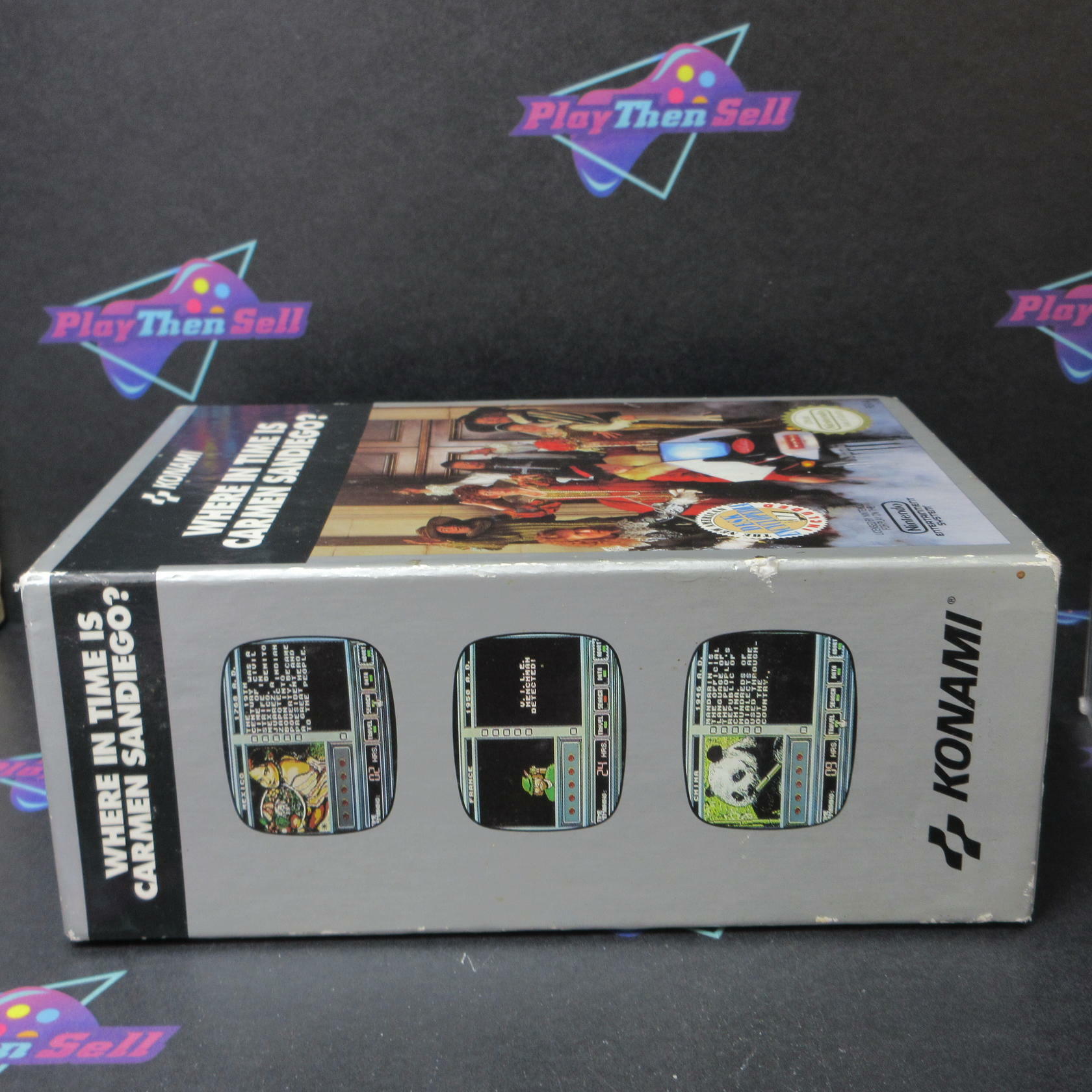 Where in Time Is Carmen Sandiego? Nintendo NES - Very Good