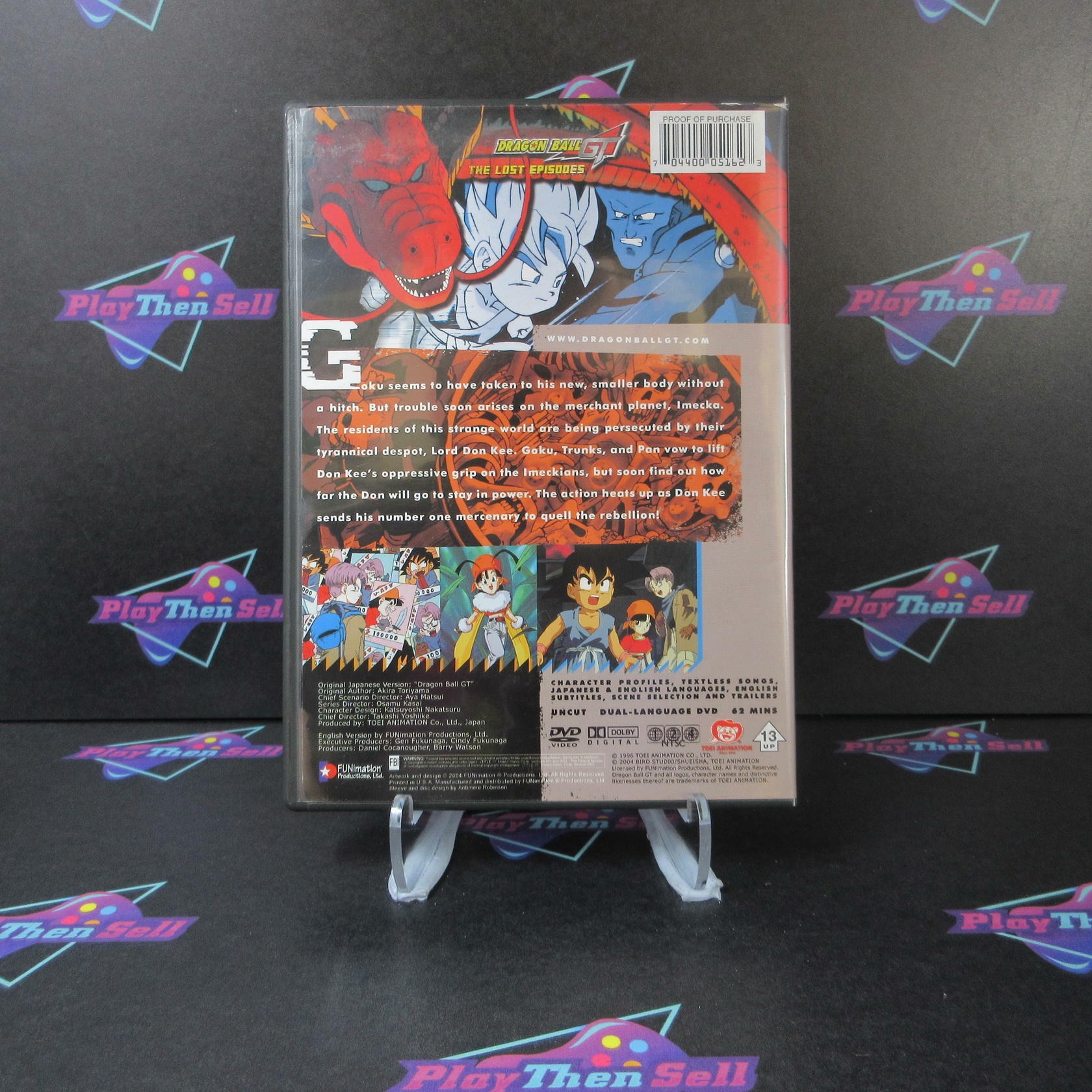 Dragon Ball GT The Lost Episodes Rejection Vol. 2 - DVD - Good