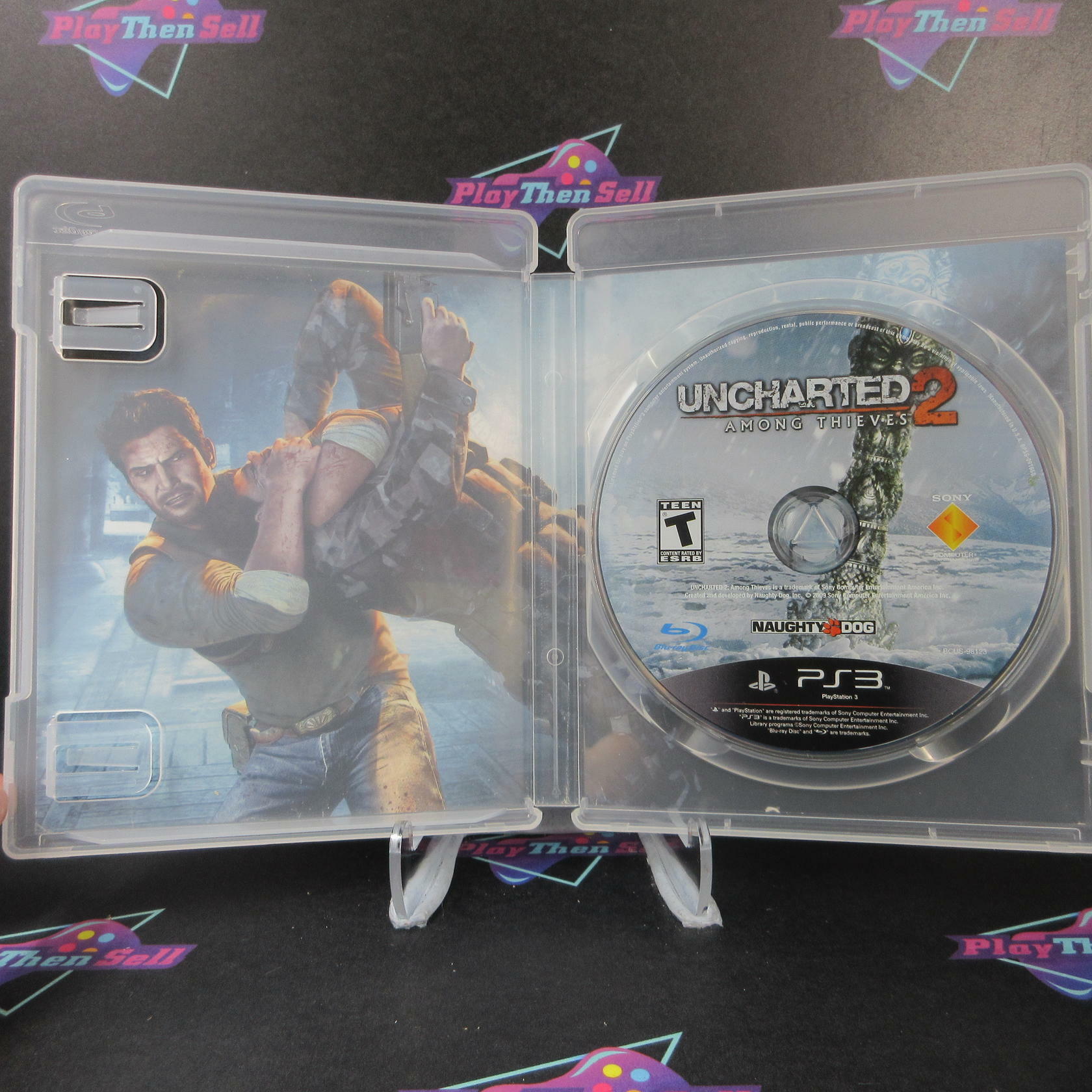 Uncharted 2 Among Thieves PS3 PlayStation 3 AD/NM - Very Good