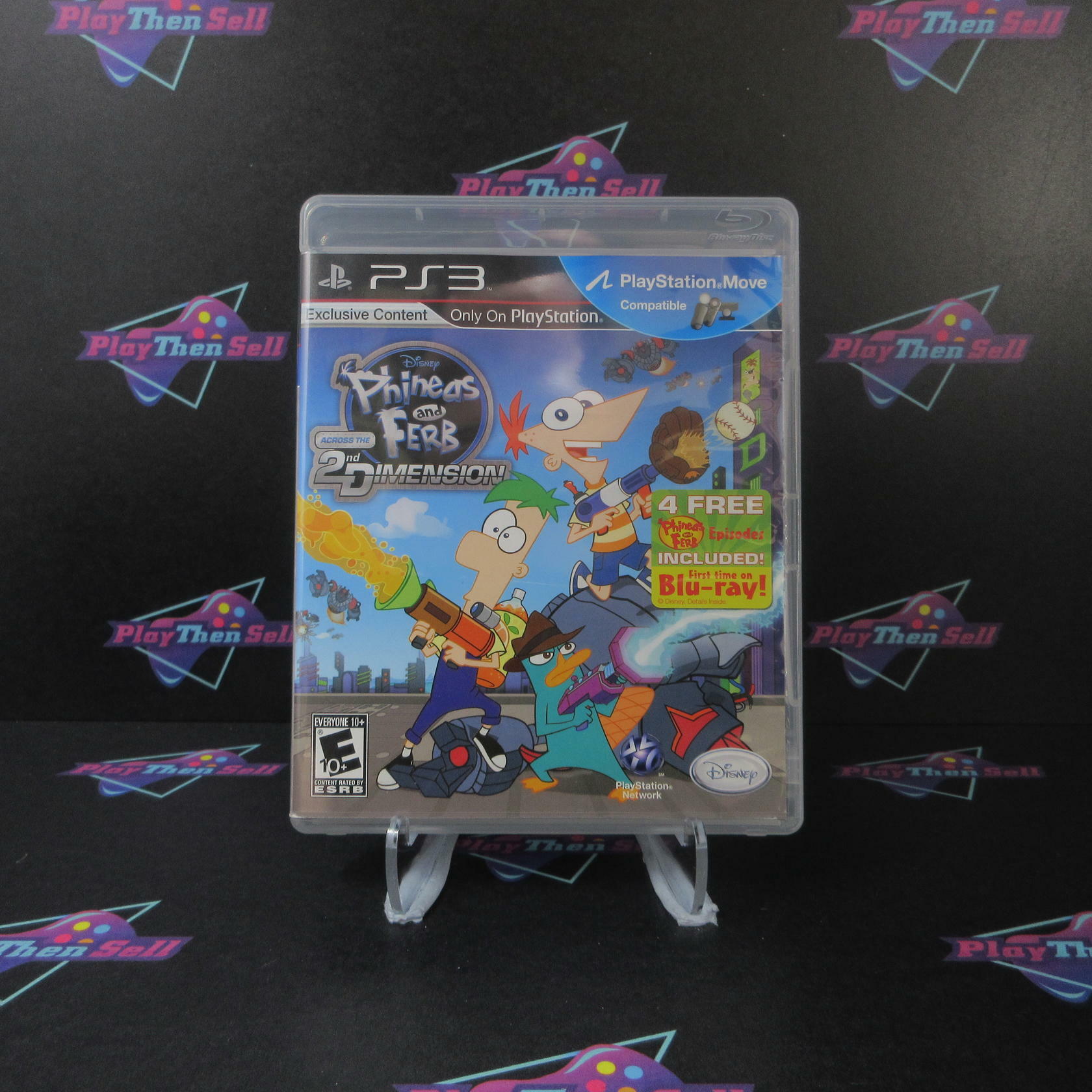 Phineas and Ferb: Across the 2nd Dimension PS3 PlayStation 3 - Like New