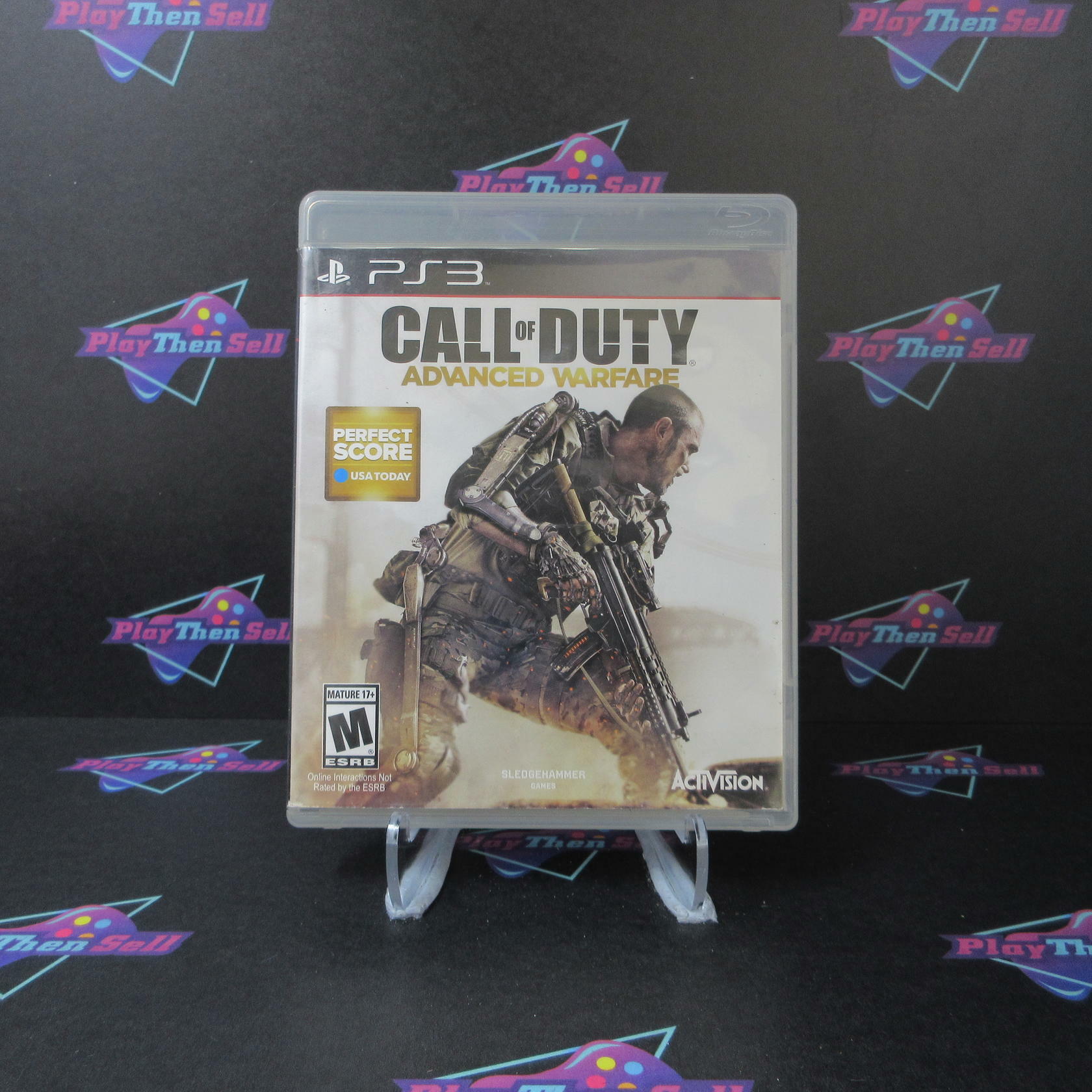 Call of Duty Advanced Warfare PS3 PlayStation 3 AD Complete CIB - Very Good