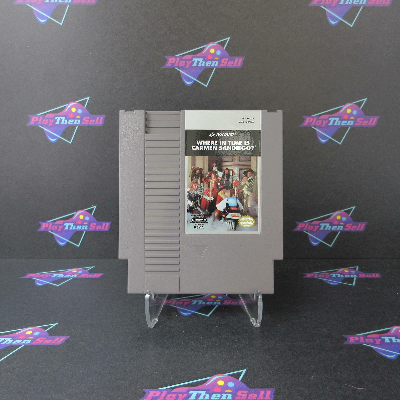 Where in Time Is Carmen Sandiego? Nintendo NES - Very Good