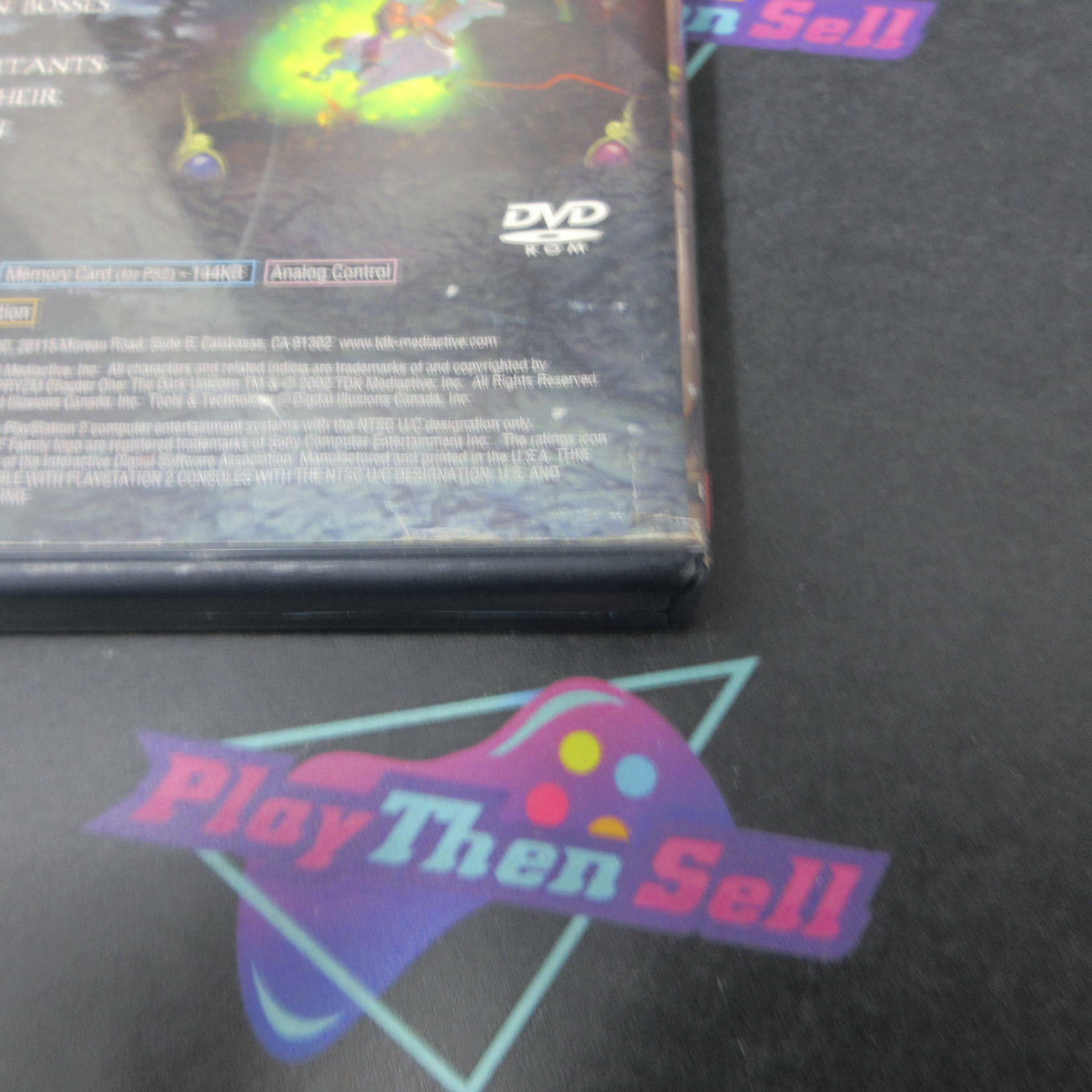 Pryzm Chapter One The Dark Unicorn PS1 PlayStation 1 AD Complete CIB - Very Good