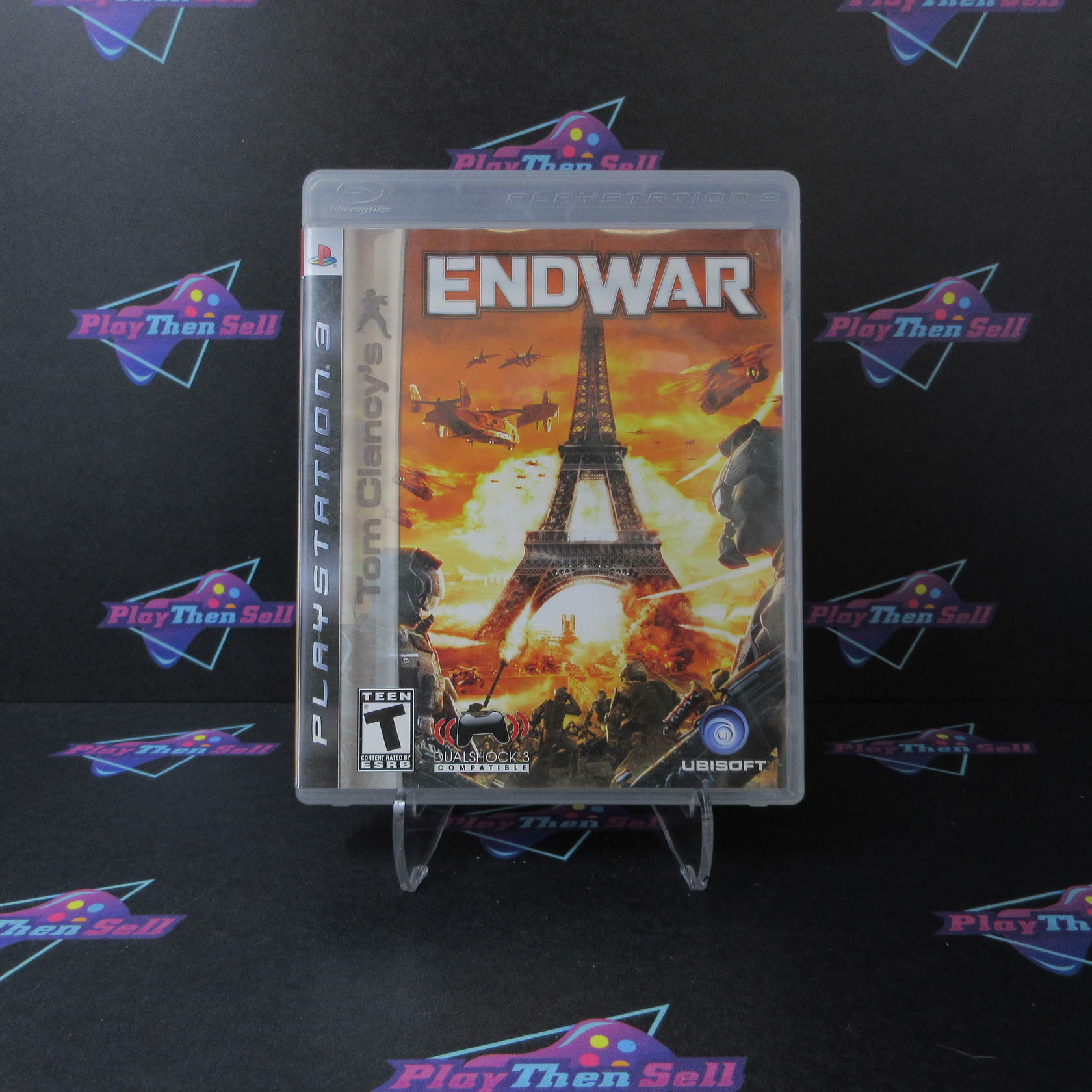 Tom Clancy's EndWar PS3 PlayStation 3 AD Complete CIB - Very Good