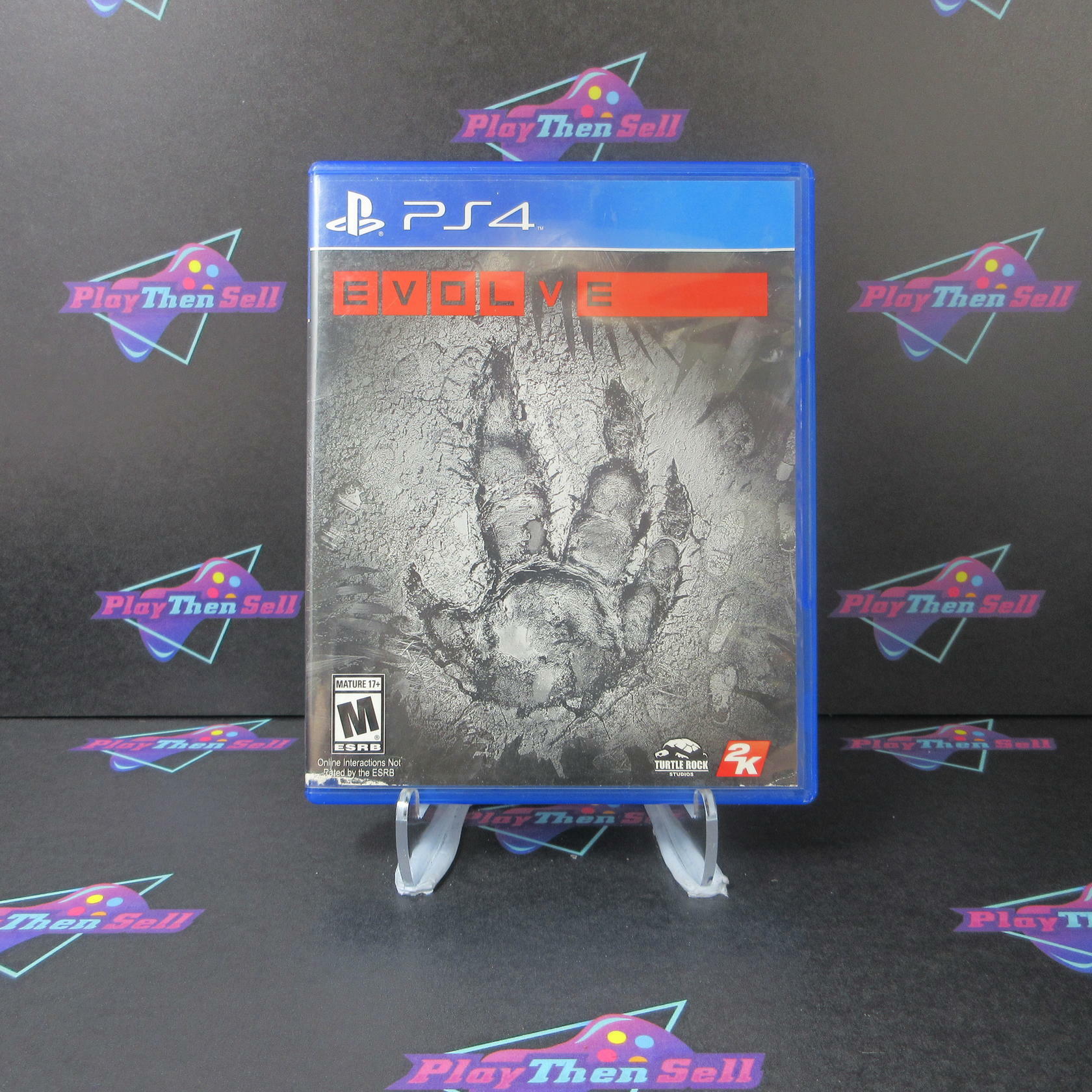 Evolve PS4 PlayStation 4 AD Complete CIB - Very Good