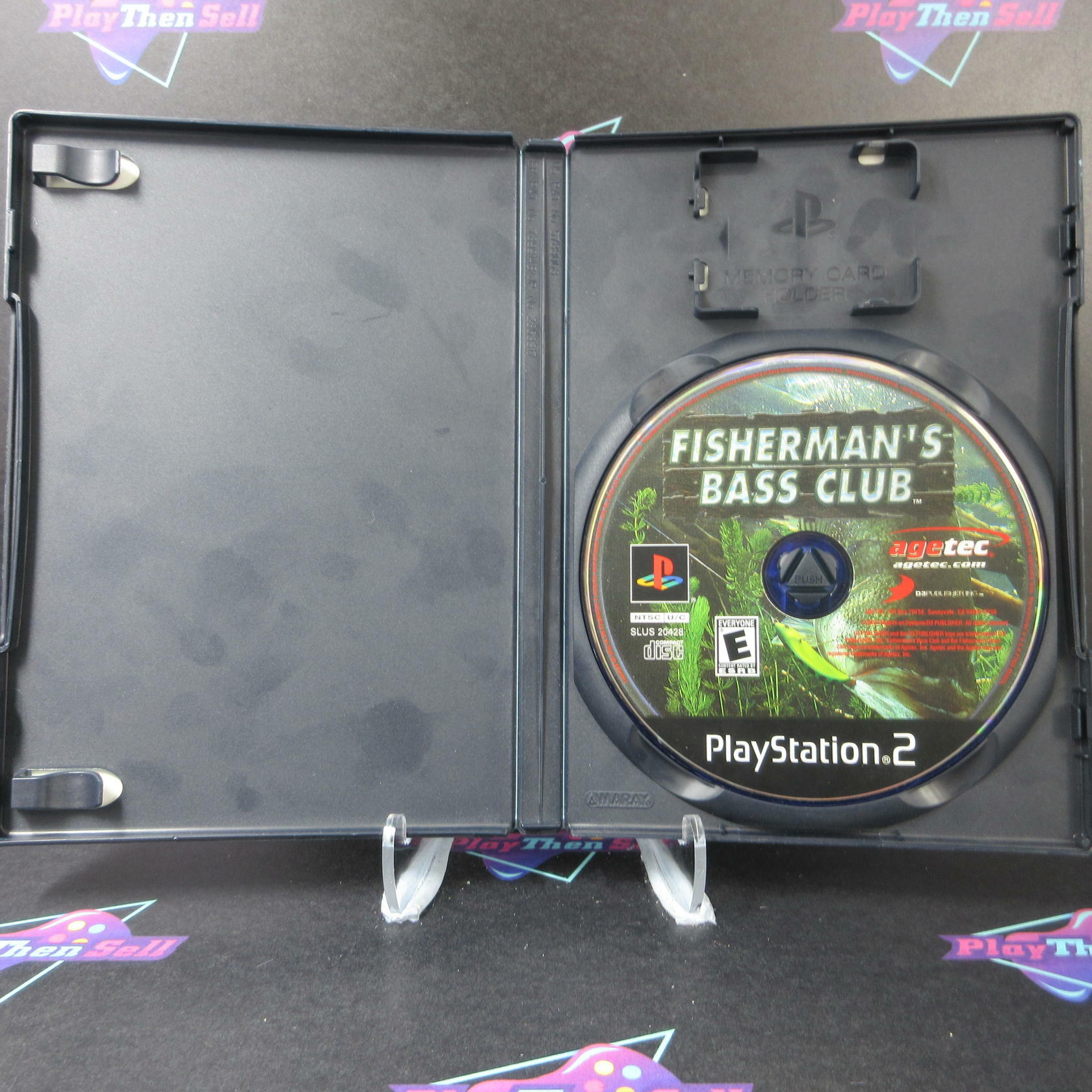 Fishermans Bass Club PS2 PlayStation 2 - Very Good