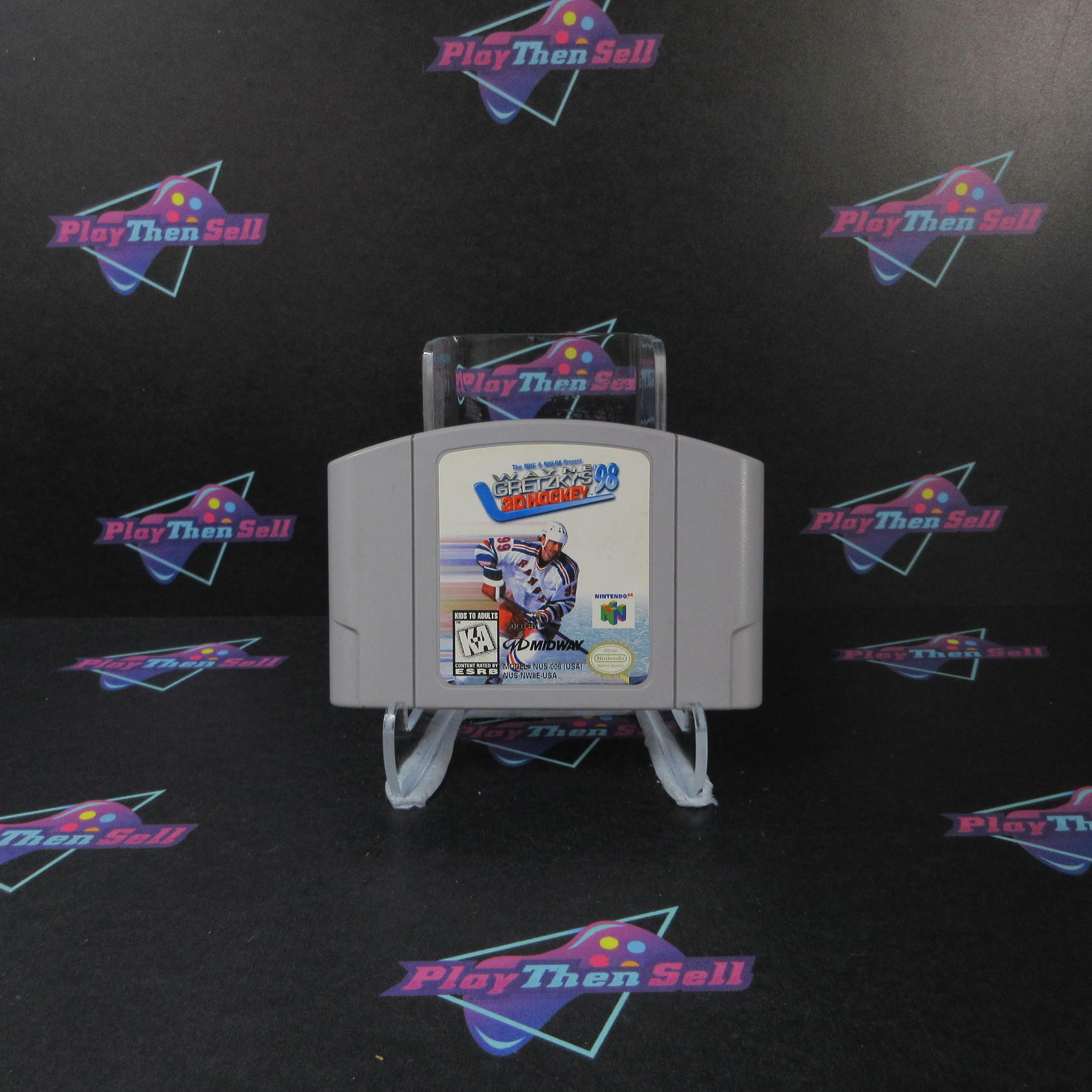 Wayne Gretzky Hockey '98 N64 Nintendo 64 Cartridge Only Authentic / Tested - Very Good