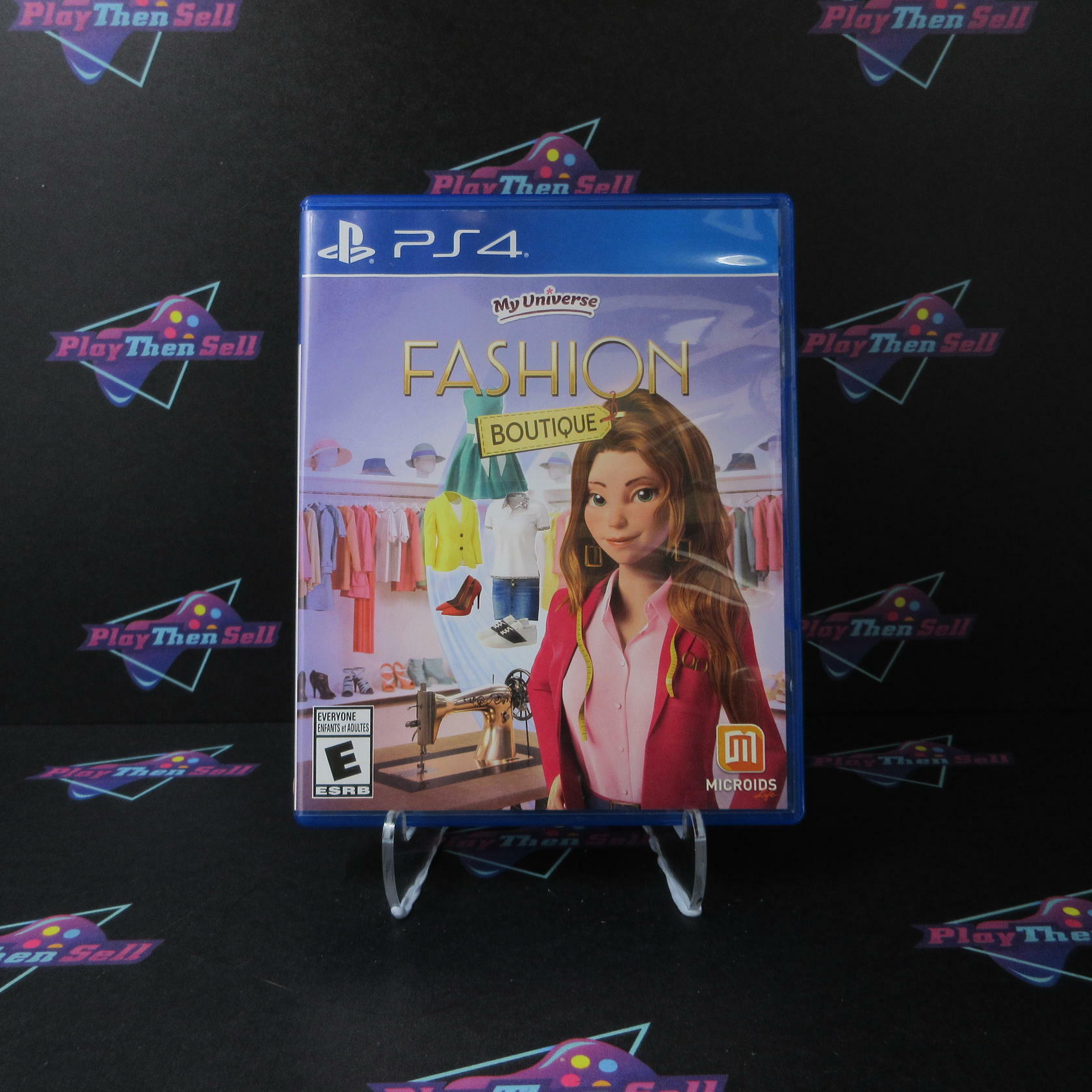 My Universe Fashion Boutique PS4 PlayStation 4 DD Complete CIB - Very Good