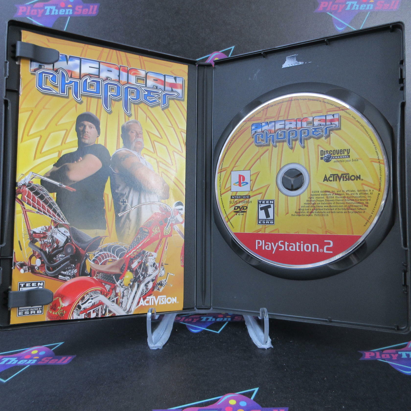 American Chopper GH PS2 PlayStation 2 + Reg Card - Like New