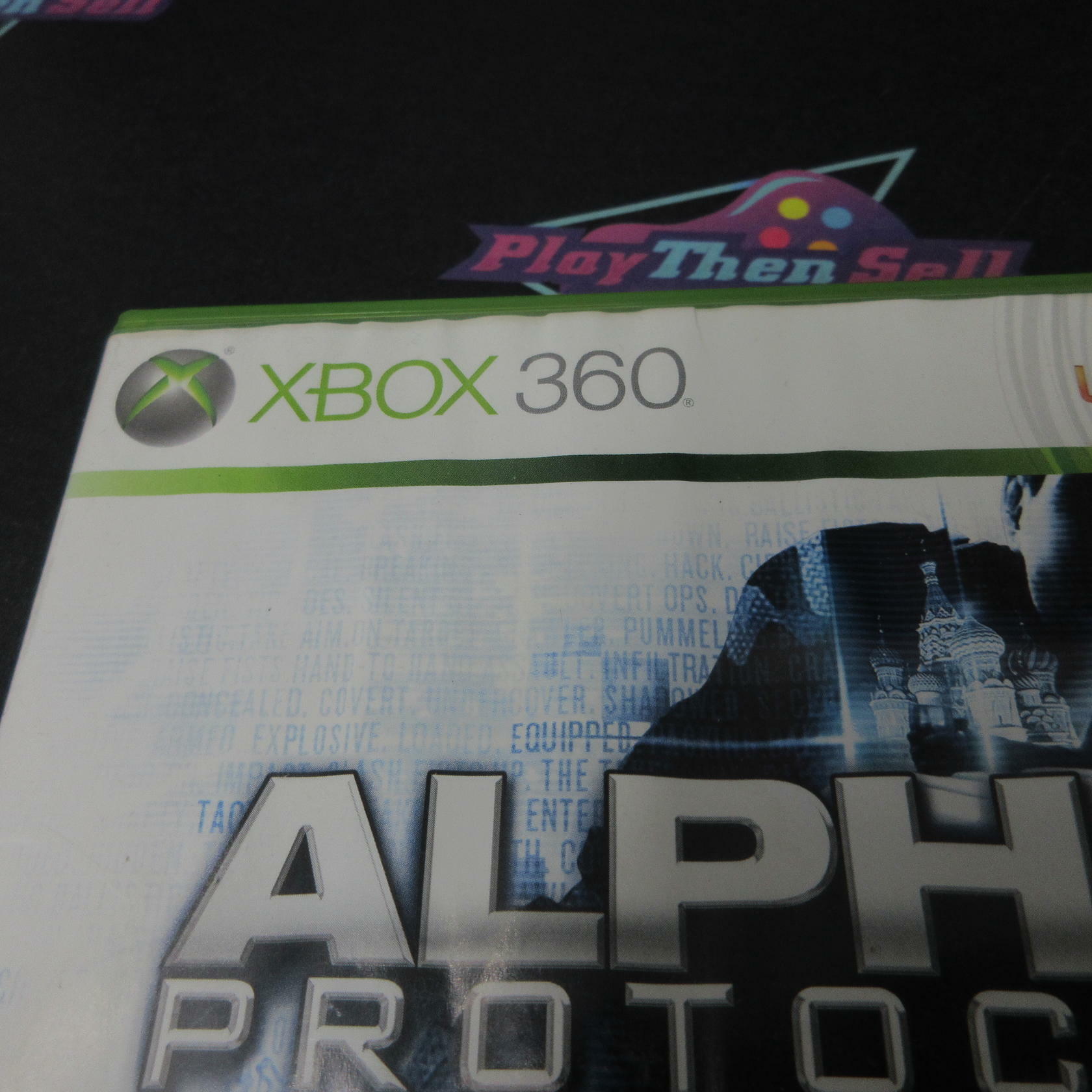 Alpha Protocol The Espionage RPG Xbox 360 AD/NM - Very Good