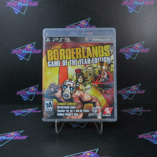 Borderlands Game of the Year Edition PS3 PlayStation 3 - Like New