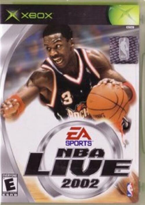 NBA Live 2002 + Reg Card Xbox AD - Very Good