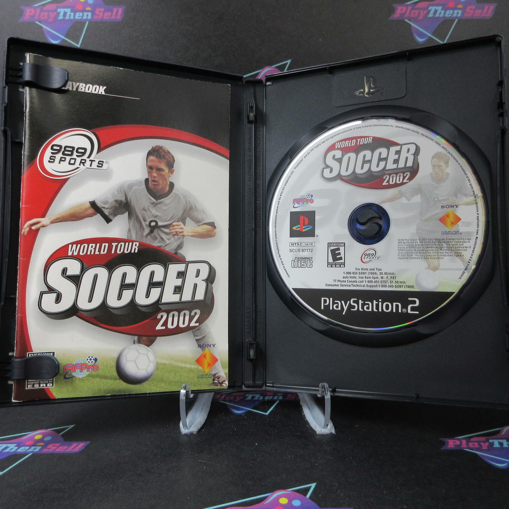 World Tour Soccer 2002 PS2 PlayStation 2 - Like New