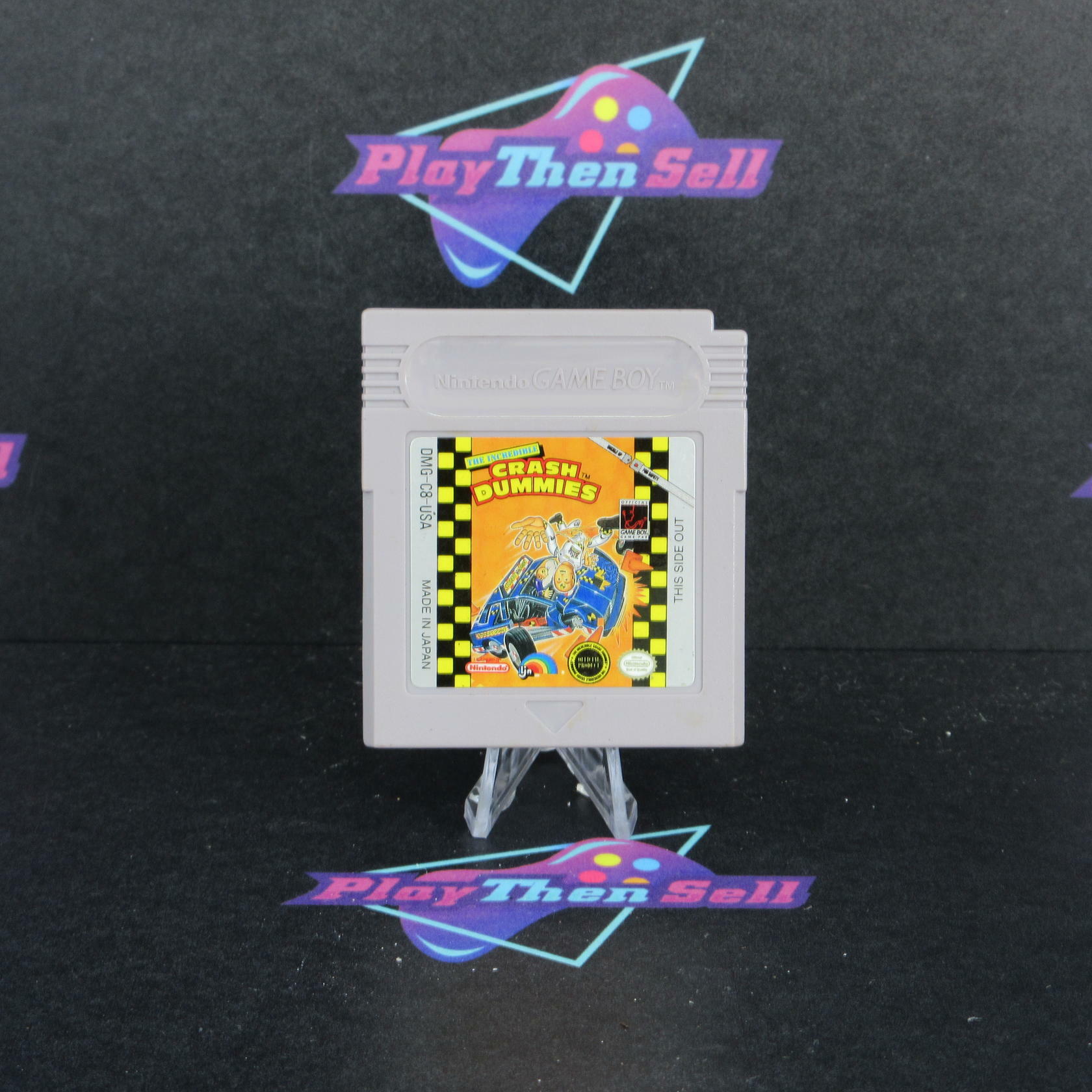 The Incredible Crash Dummies Nintendo Gameboy Cart Only Authentic / Tested - Very Good