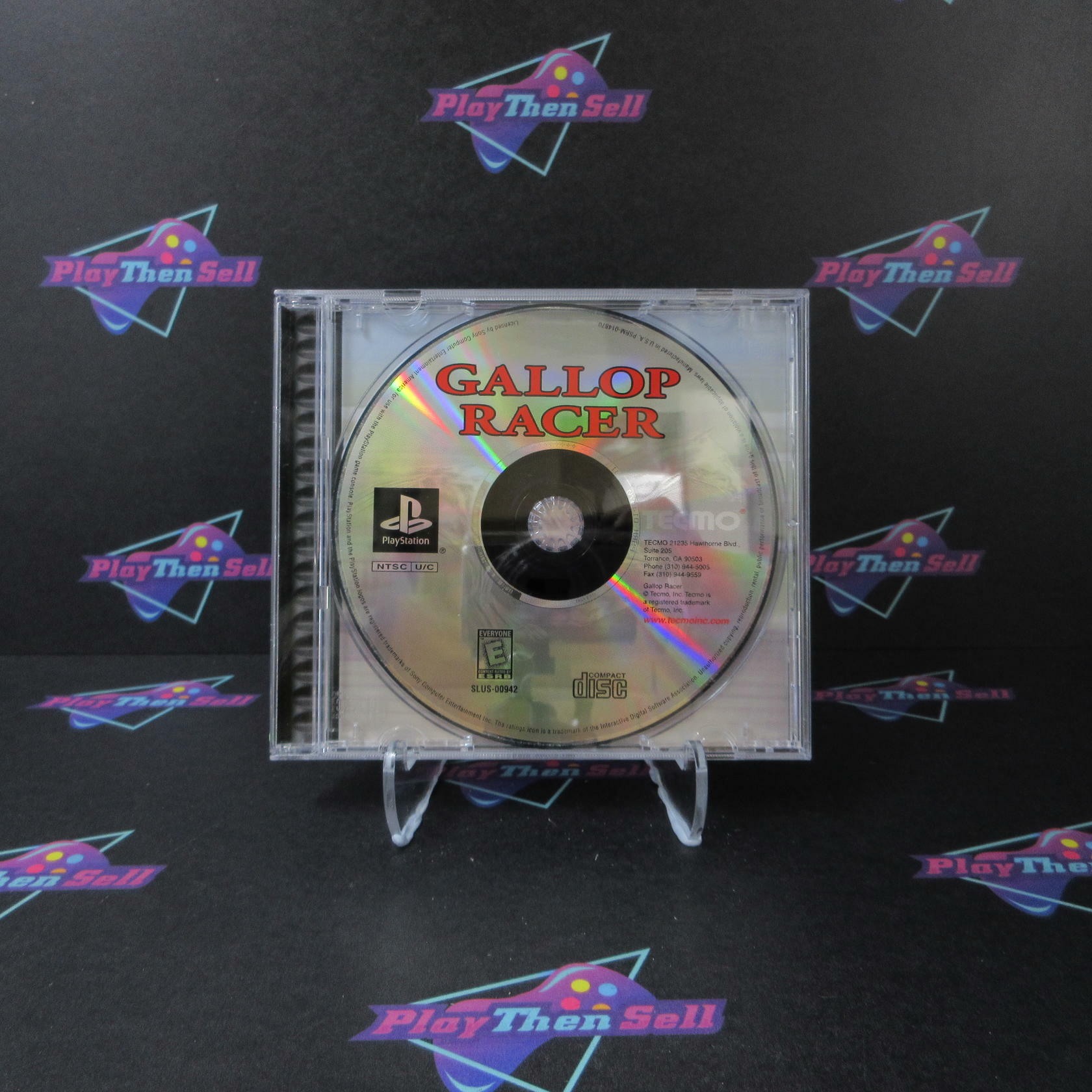 Gallop Racer PS1 PlayStation 1 - Very Good