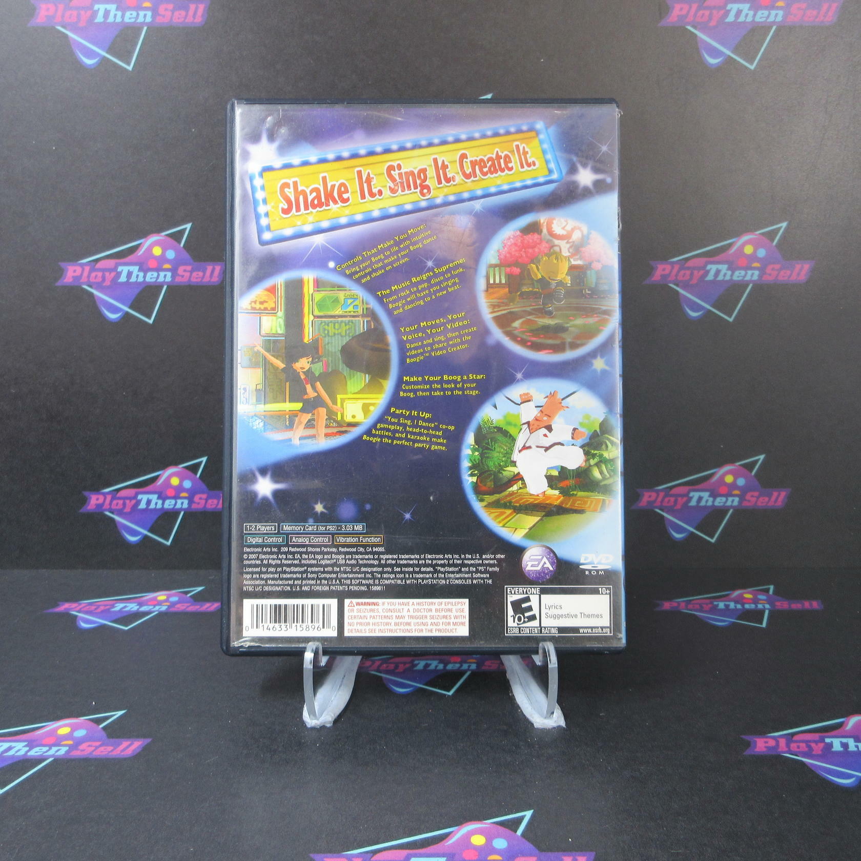 Boogie PS2 PlayStation 2 AD/NM - Very Good