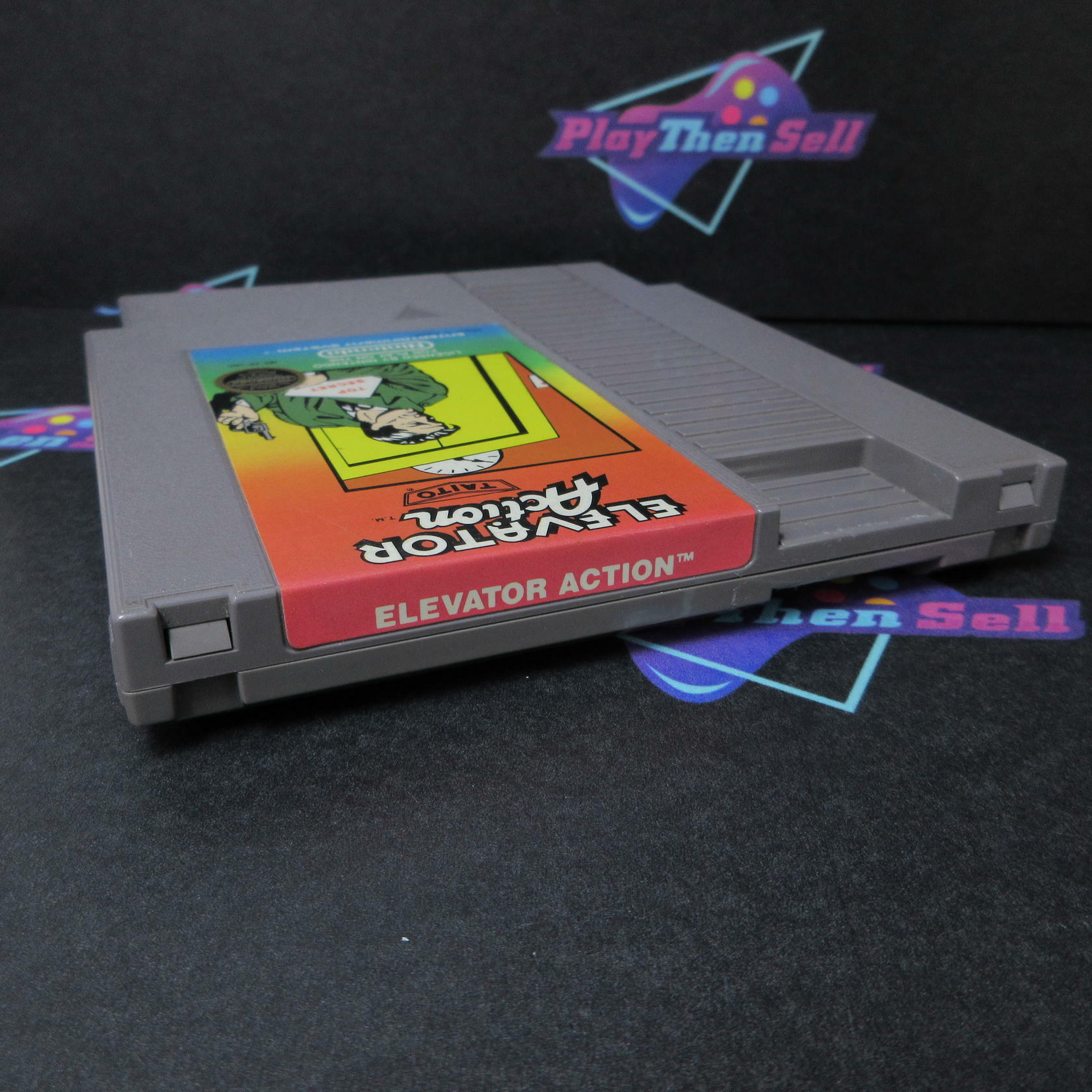 Elevator Action Nintendo NES Cart Only Authentic / Tested - Very Good