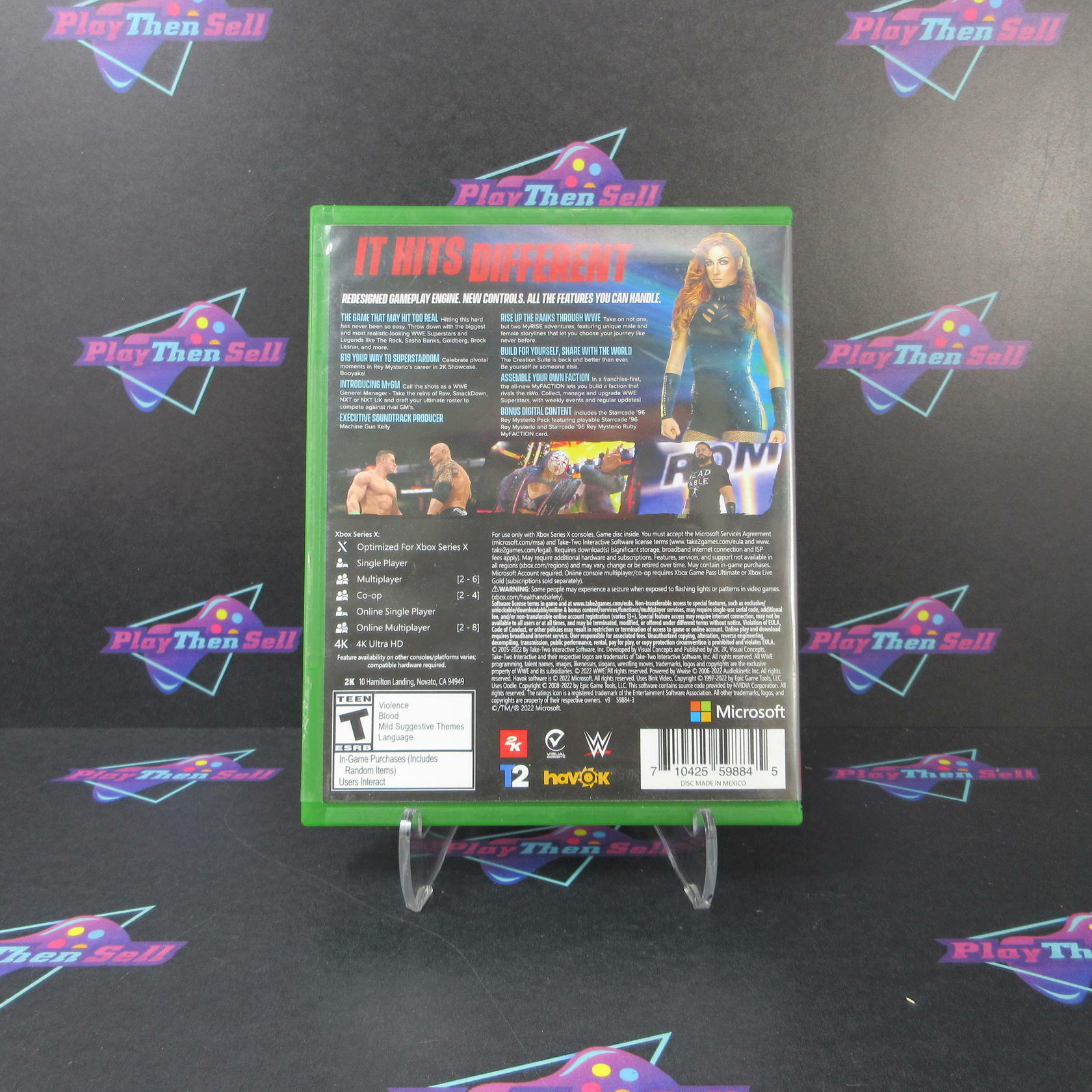 WWE 2K22 Xbox Series X - Like New
