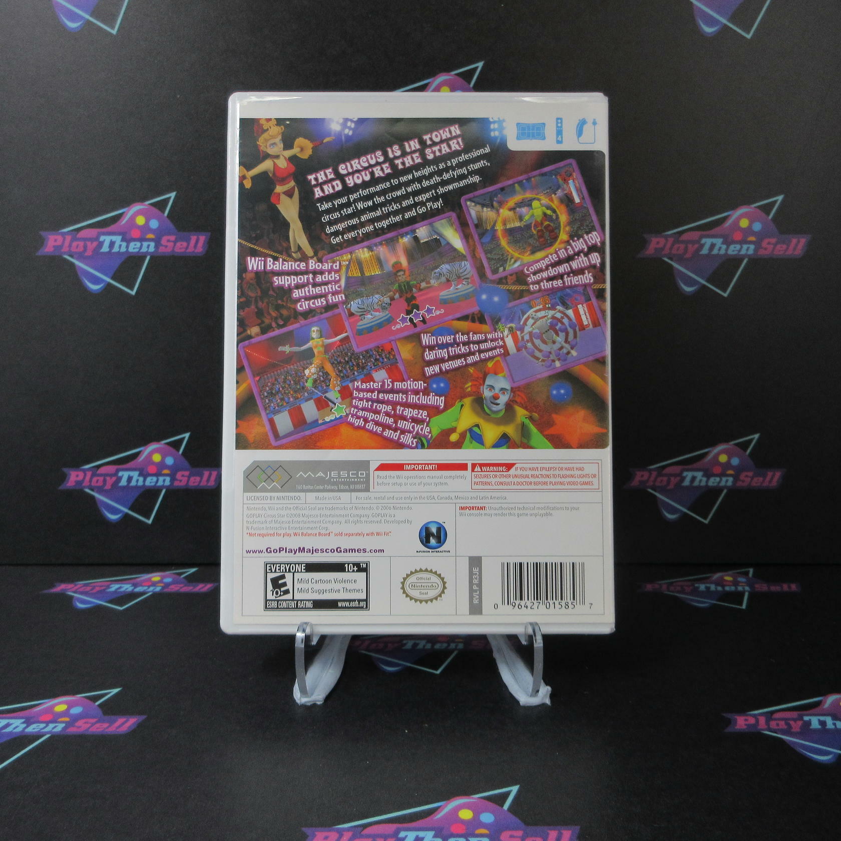 Go Play Circus Star Nintendo Wii - Like New