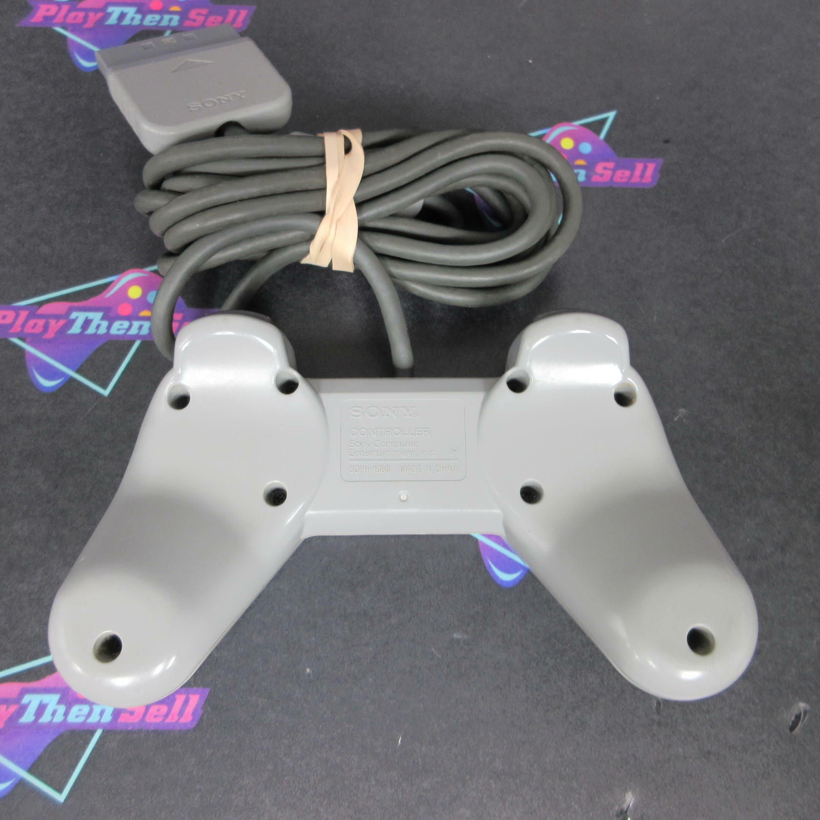 Playstation 1 Console PS1 + OEM Controller / Cables Tested - Good