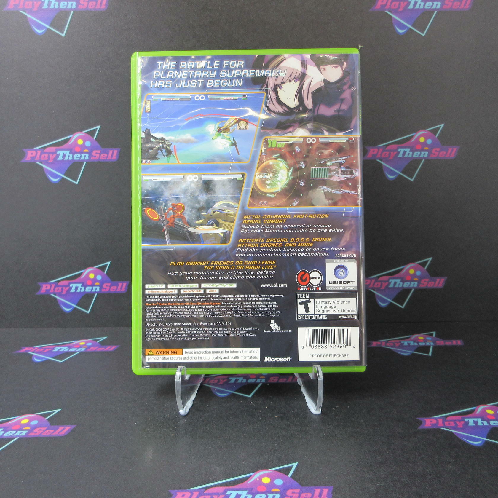 WarTech Senko No Ronde Xbox 360 - Like New