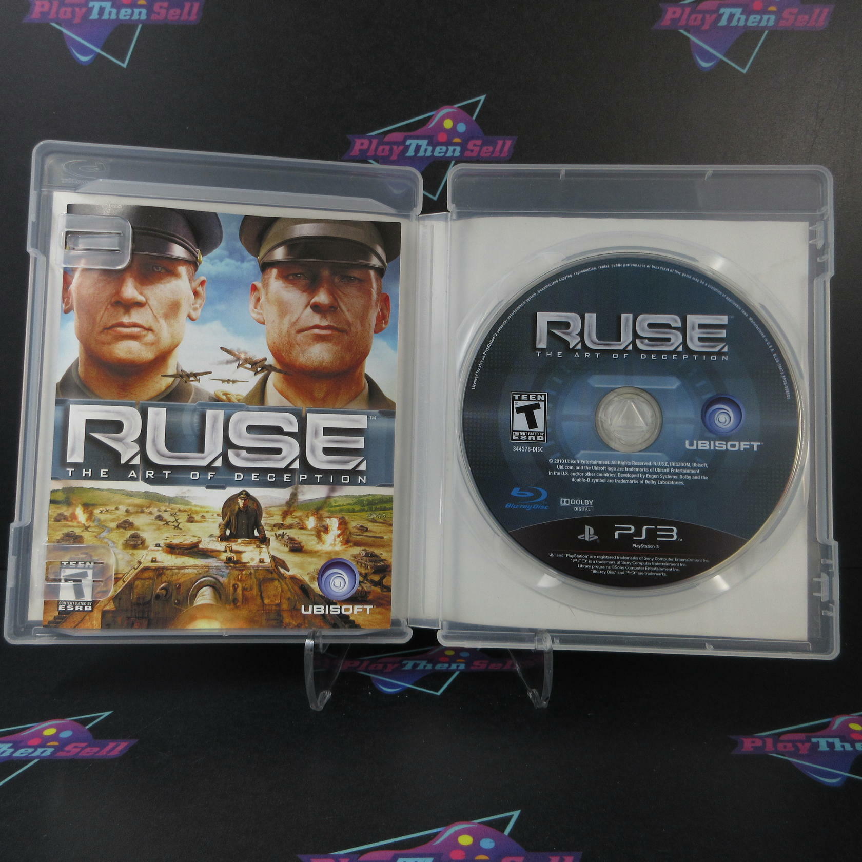 Ruse PS3 PlayStation 3 AD Complete CIB - Very Good