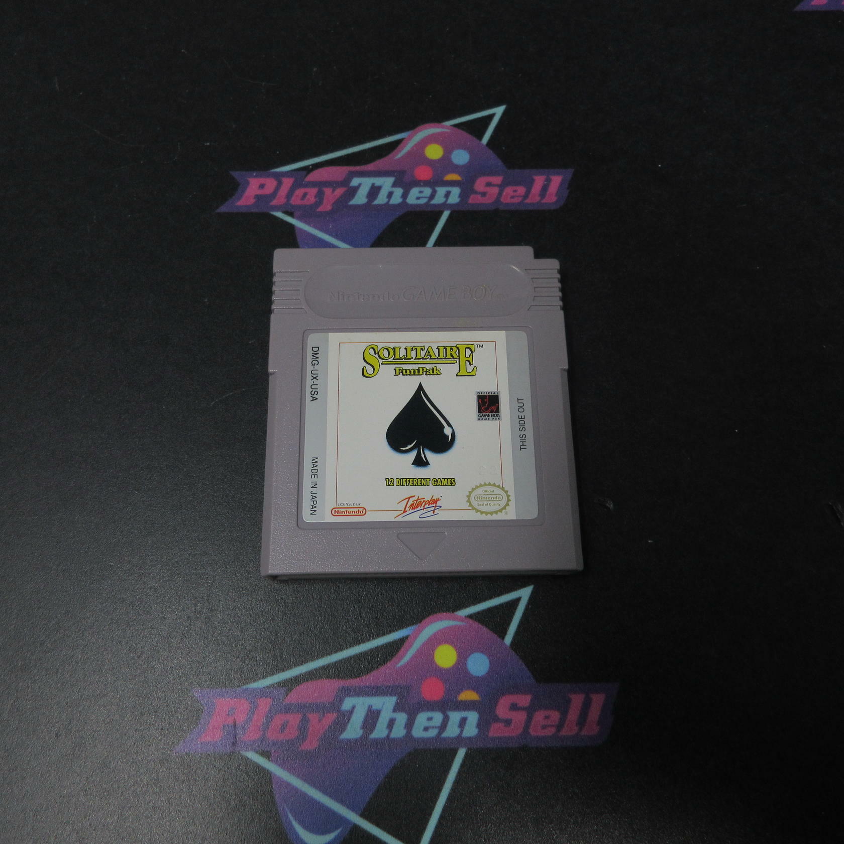 Solitaire FunPak Gameboy Cartridge Only Authentic / Tested - Very Good