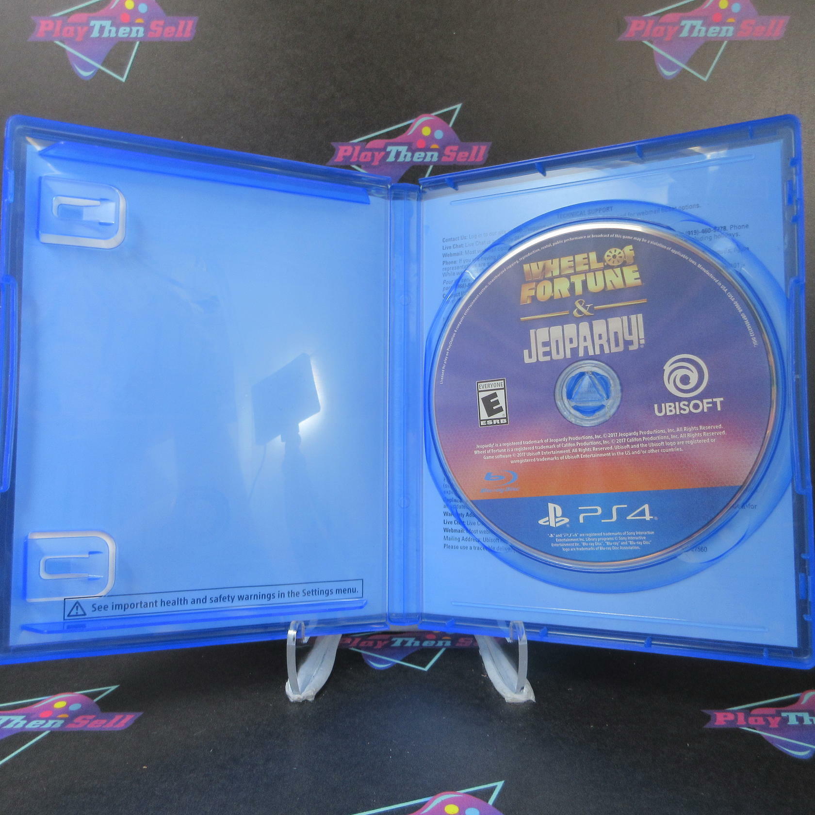 America's Greatest Game Shows Wheel of Fortune & Jeopardy PS4 PlayStation 4 - Like New