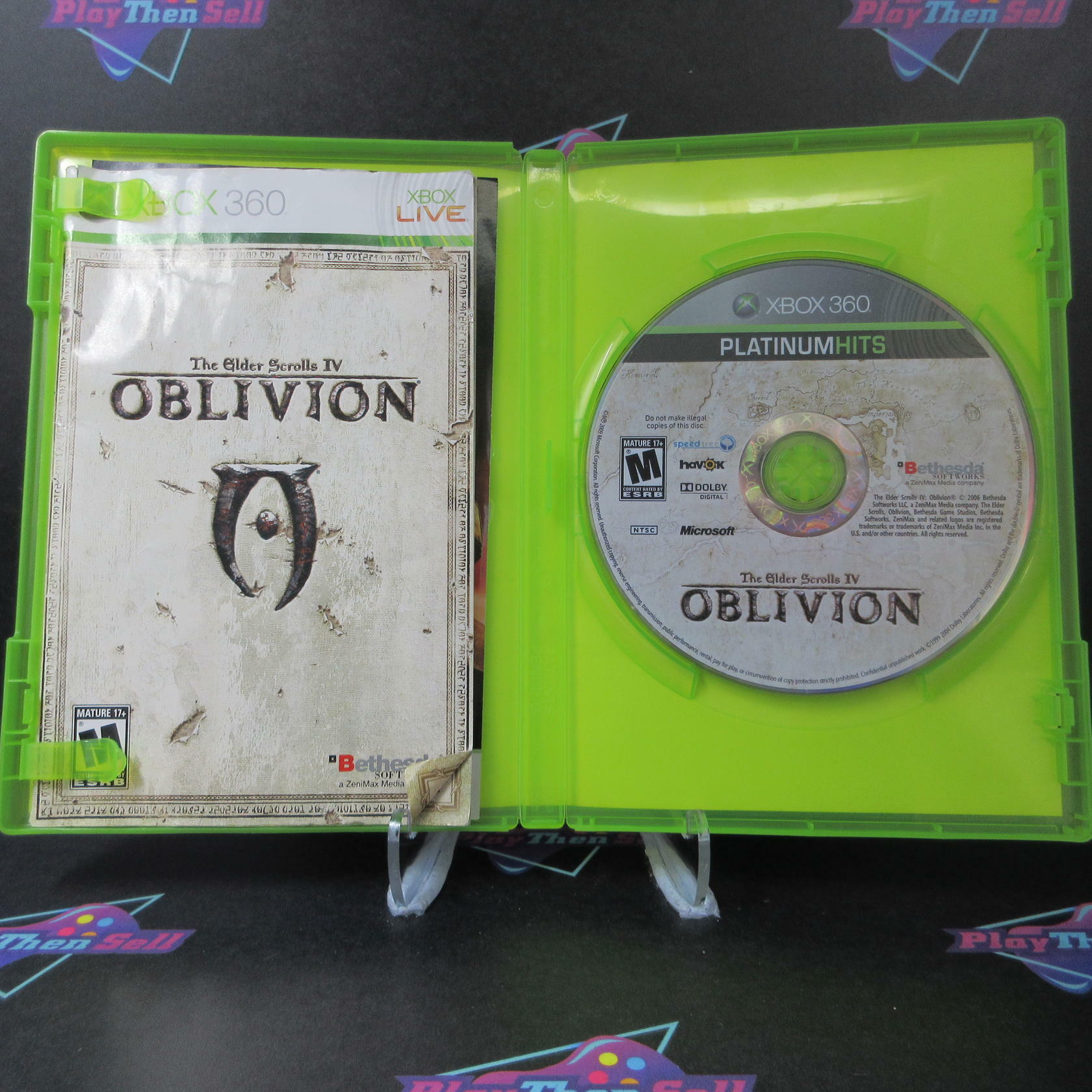 The Elder Scrolls IV Oblivion PH Xbox 360 MD Complete - Very Good