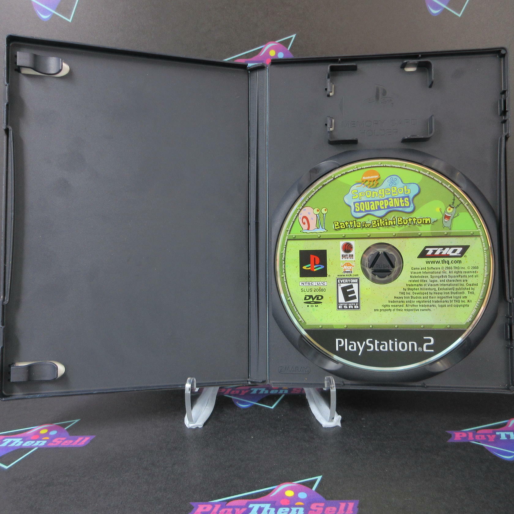 SpongeBob SquarePants The Battle for Bikini Bottom PS2 PlayStation 2 - Very Good