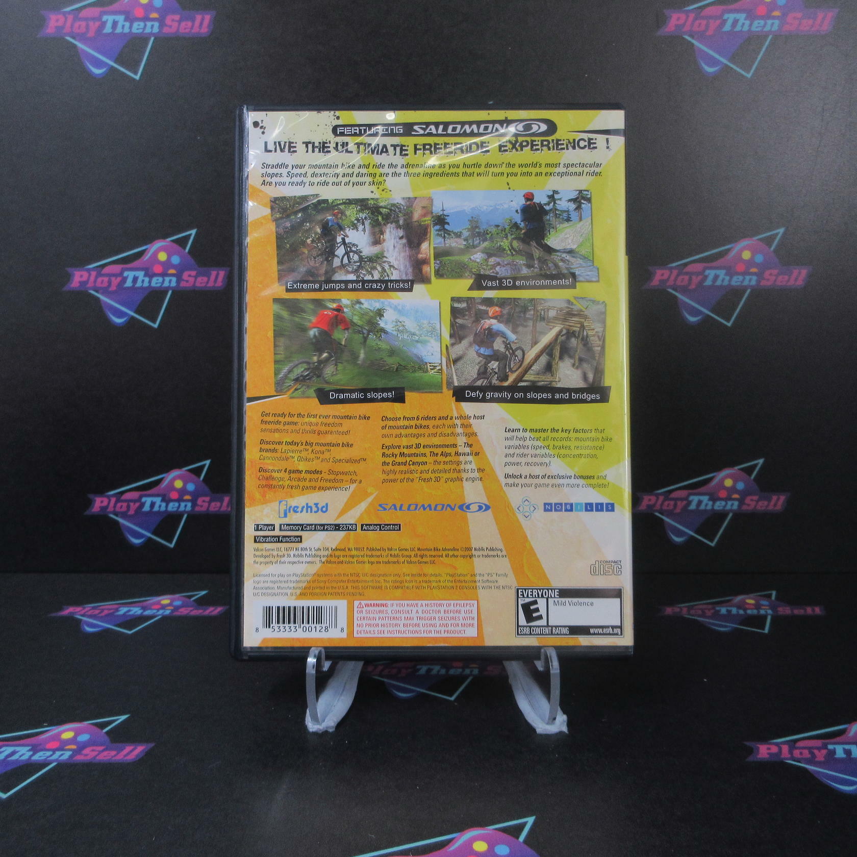 Mountain Bike Adrenaline PS2 PlayStation 2 - Like New