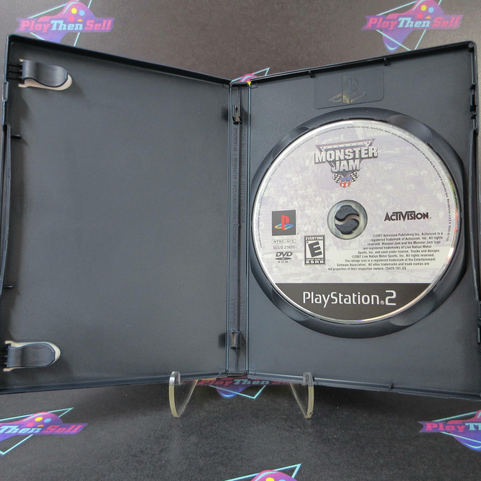 Monster Jam PS2 PlayStation 2 AD/NM - Very Good