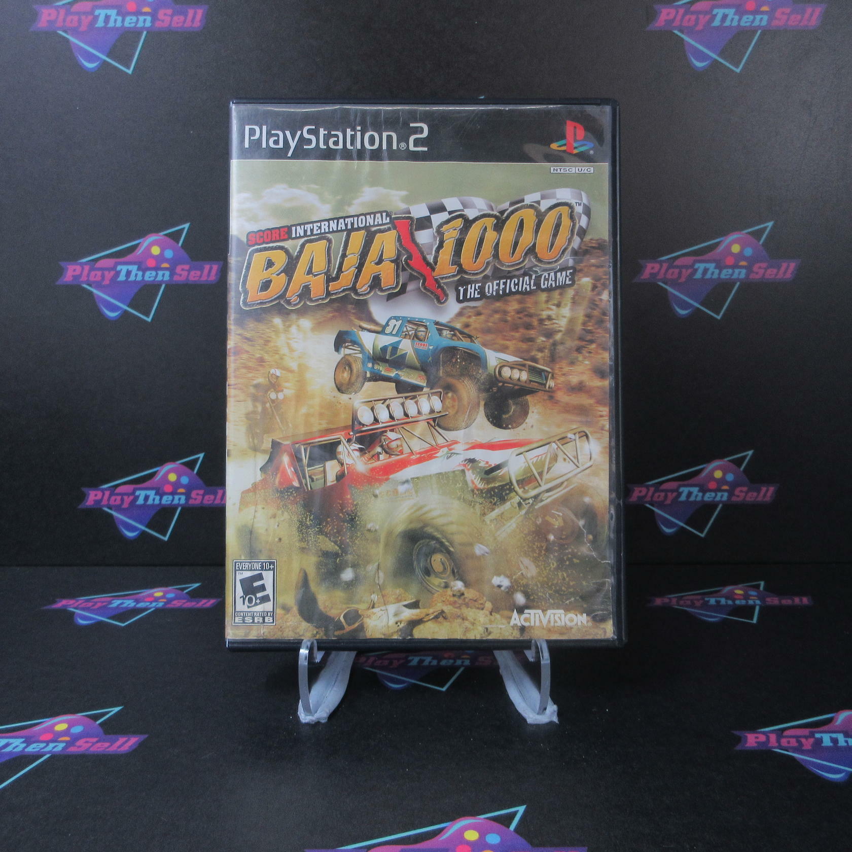 Score International BAJA 1000 PlayStation 2 AD/MD Complete CIB - Very Good