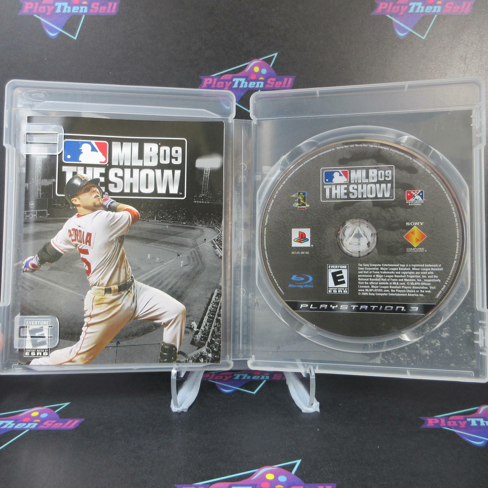 MLB 09 The Show + Reg Card PS3 Playstation 3 AD Complete CIB - Very Good