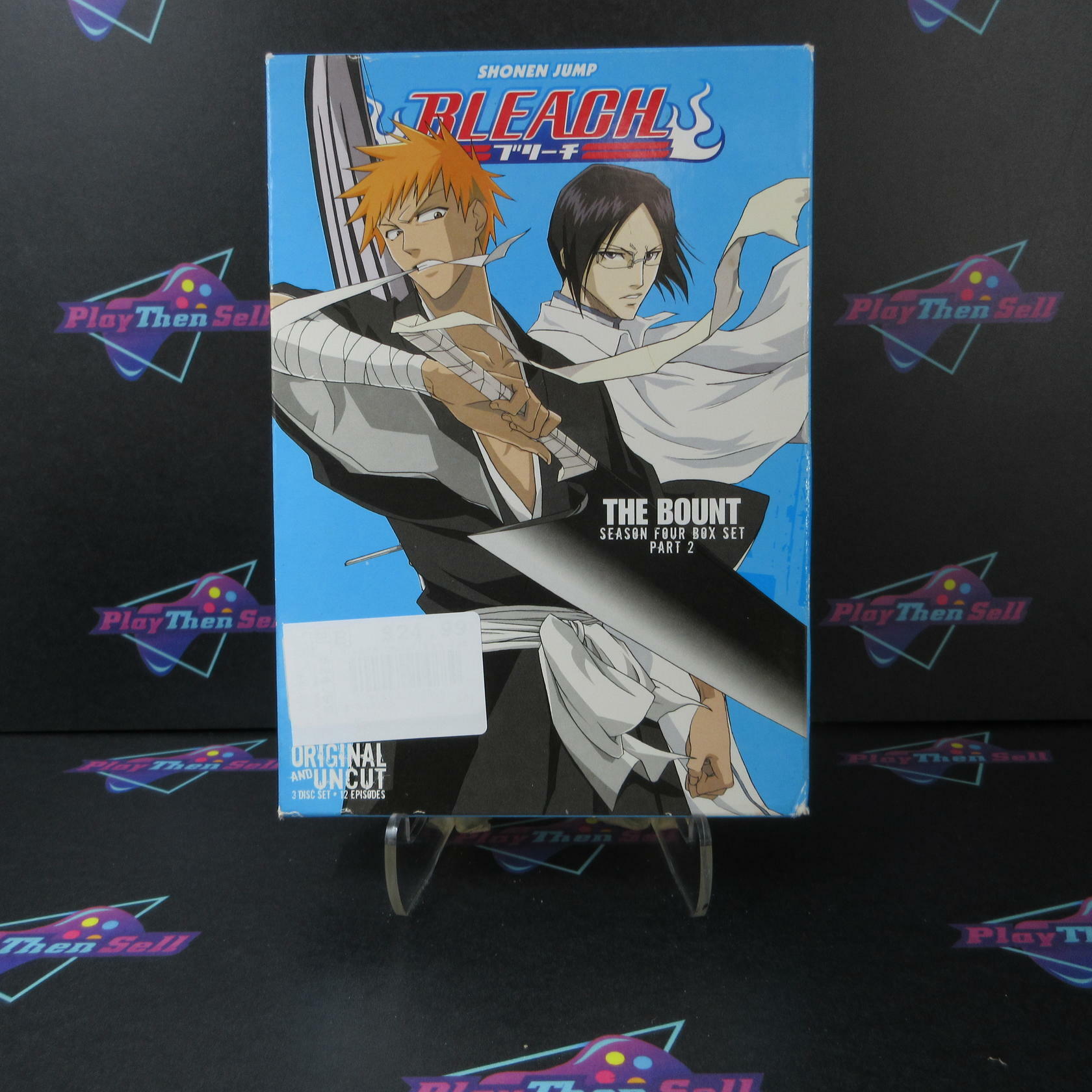 Bleach Uncut Box Set: Season 4, Part 2 - The Bount - DVD - Like New